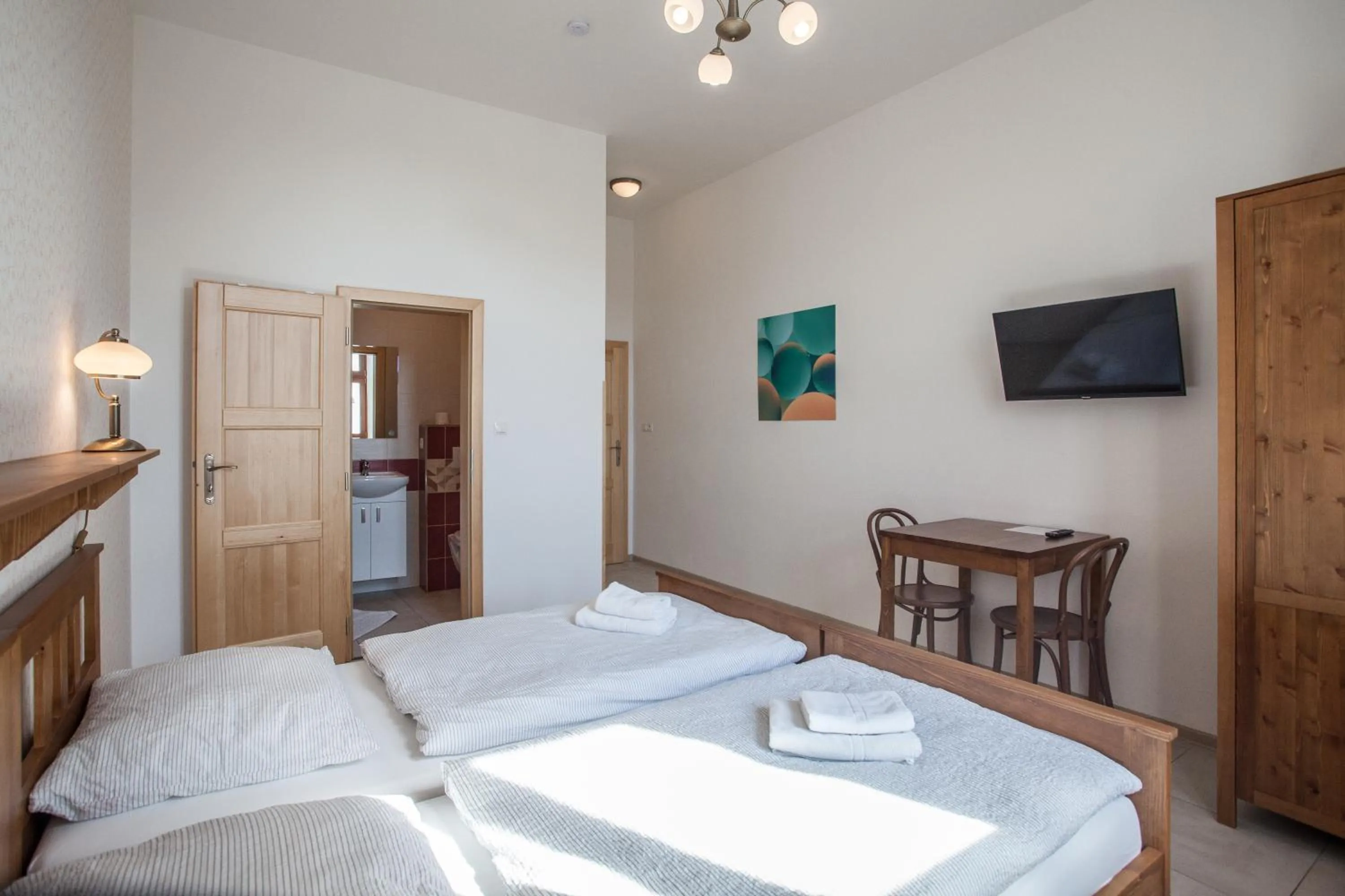 Photo of the whole room, Bed in Penzion a restaurace U Hájků