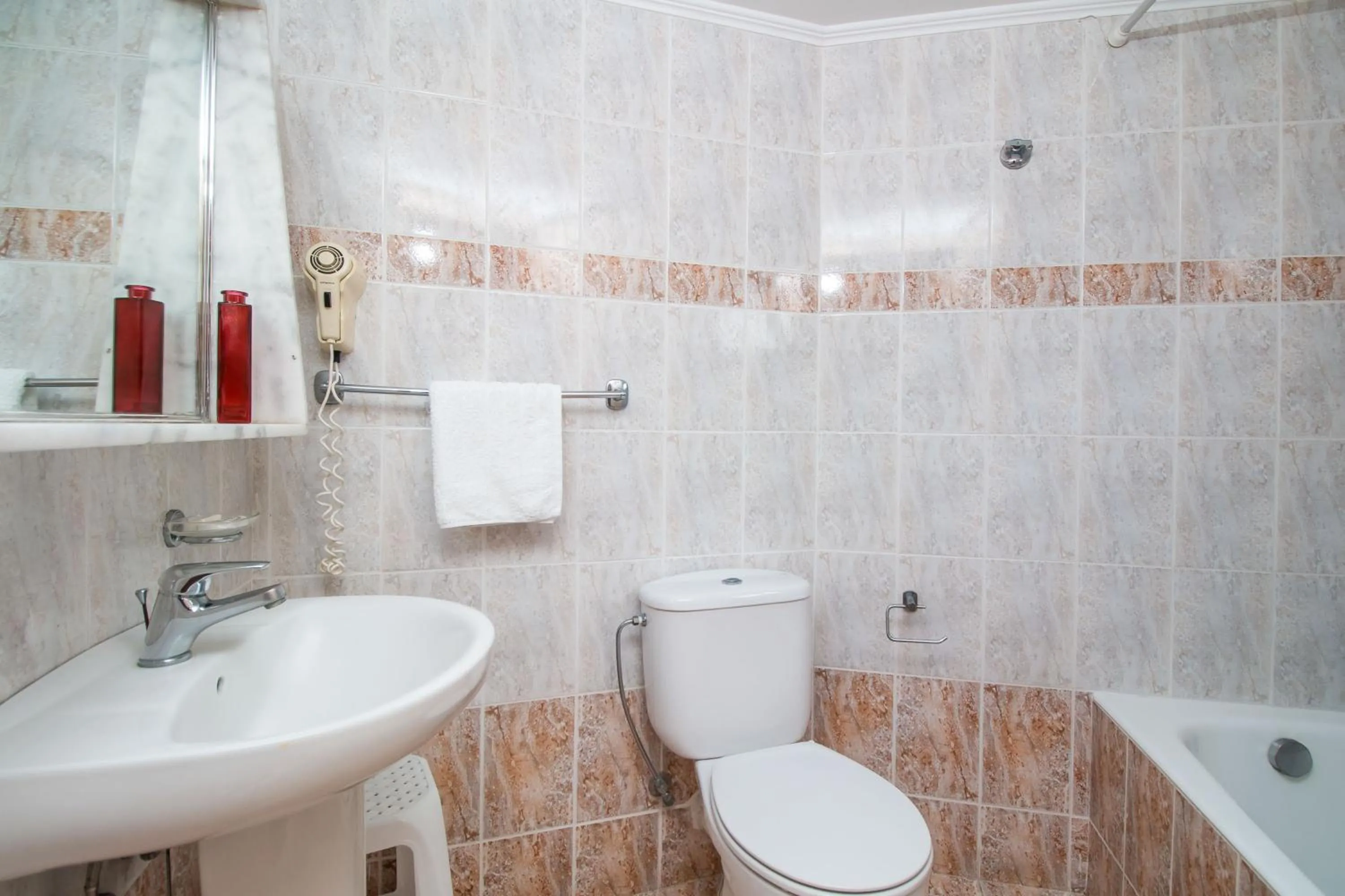 Bathroom in Kahlua Hotel Apartments