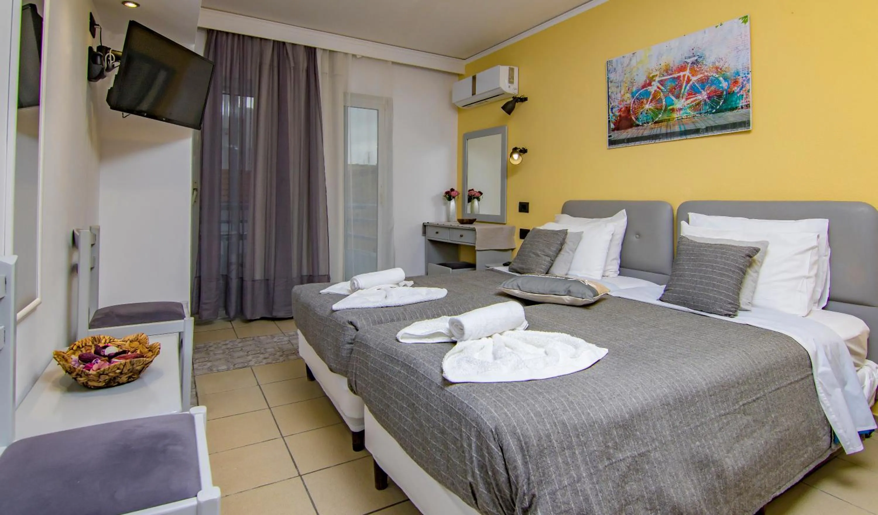 Bed in Kahlua Hotel Apartments