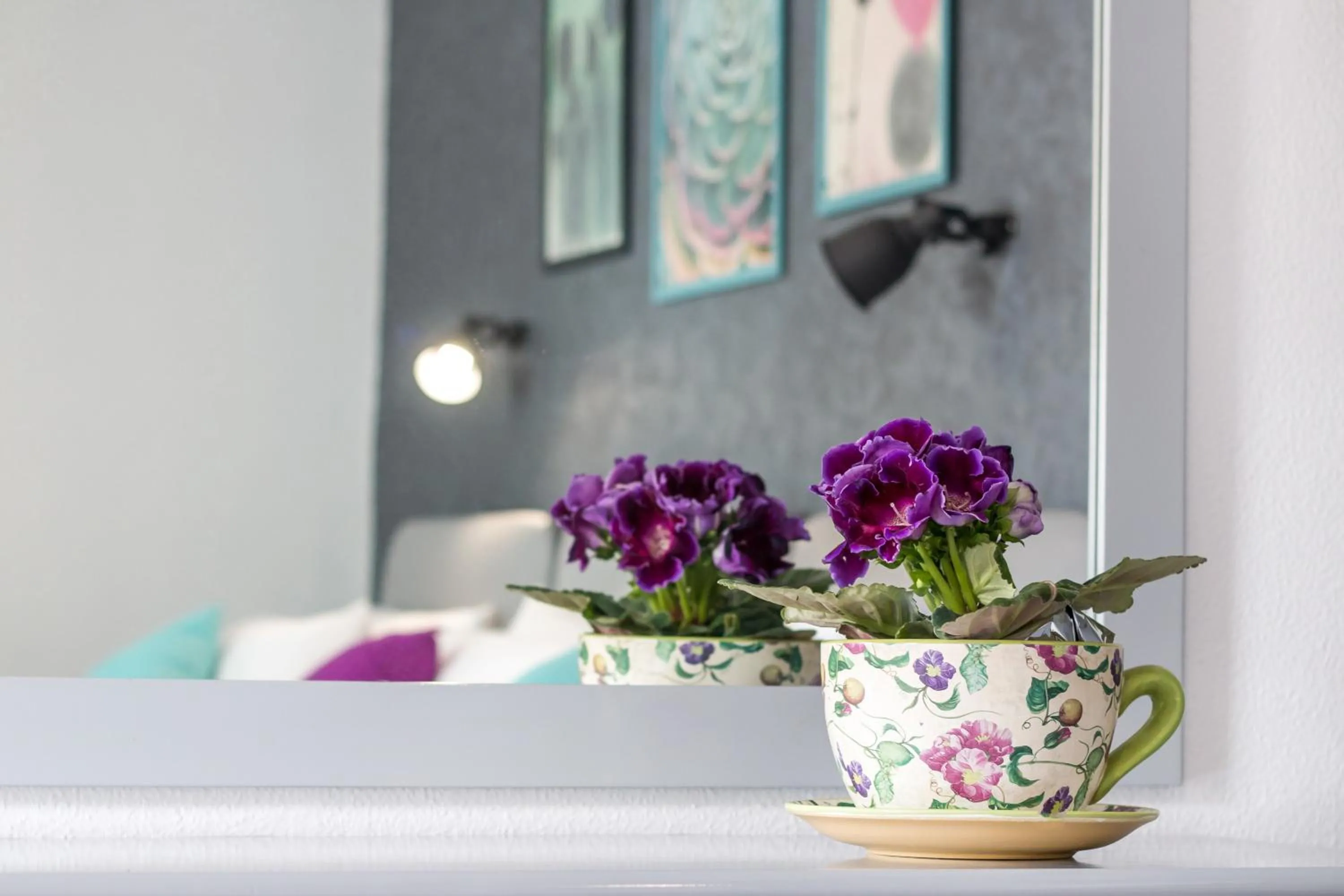 Decorative detail, Bed in Kahlua Hotel Apartments