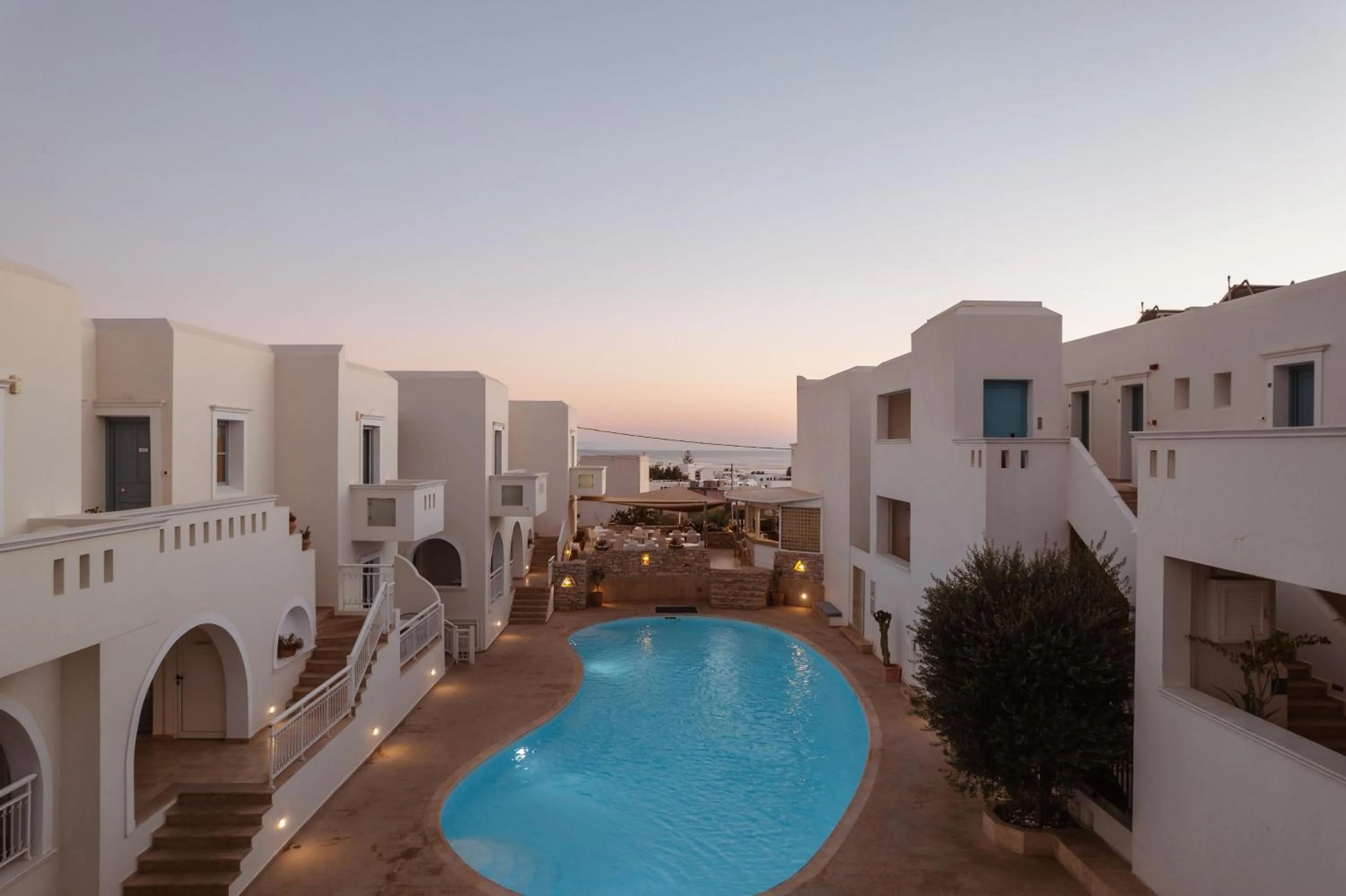 Property building in Mitos Suites