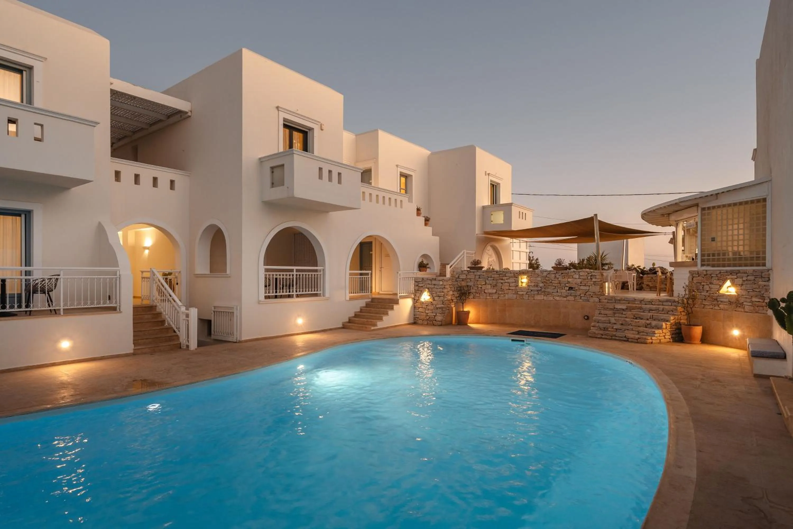 Property building in Mitos Suites