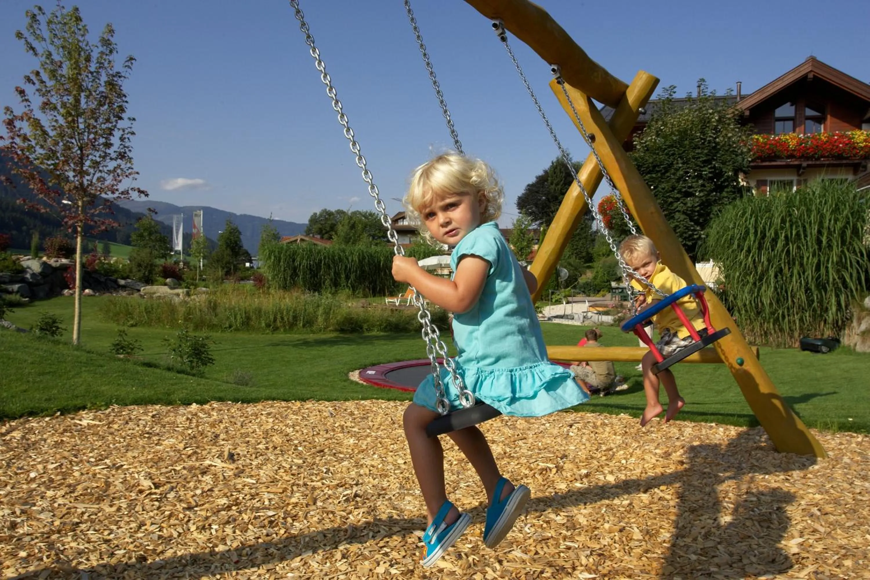 Children play ground in Hotel Hubertus