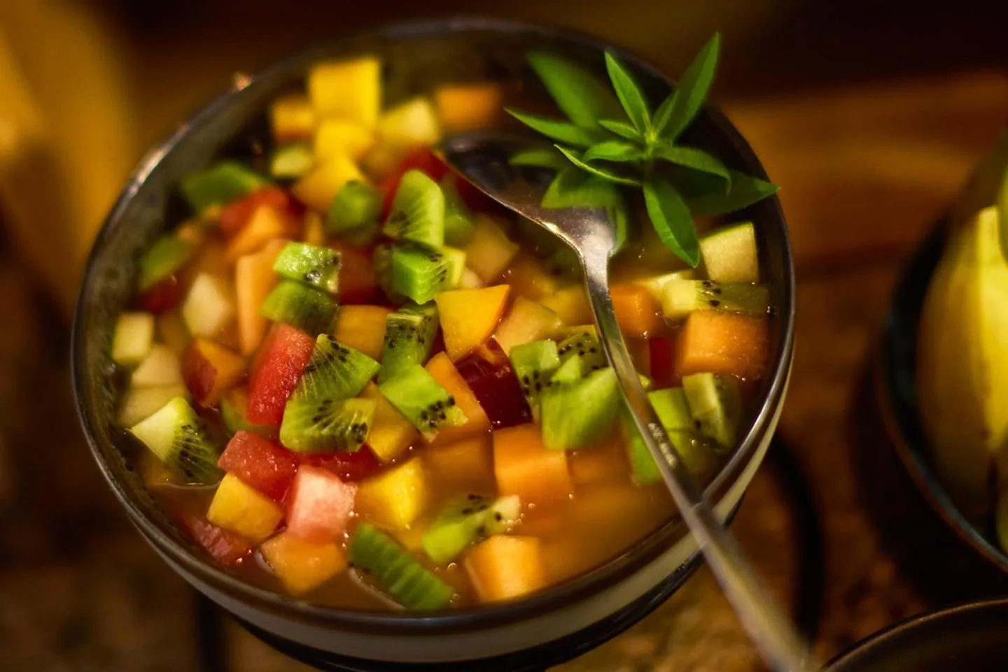 Buffet breakfast in Hotel Hubertus