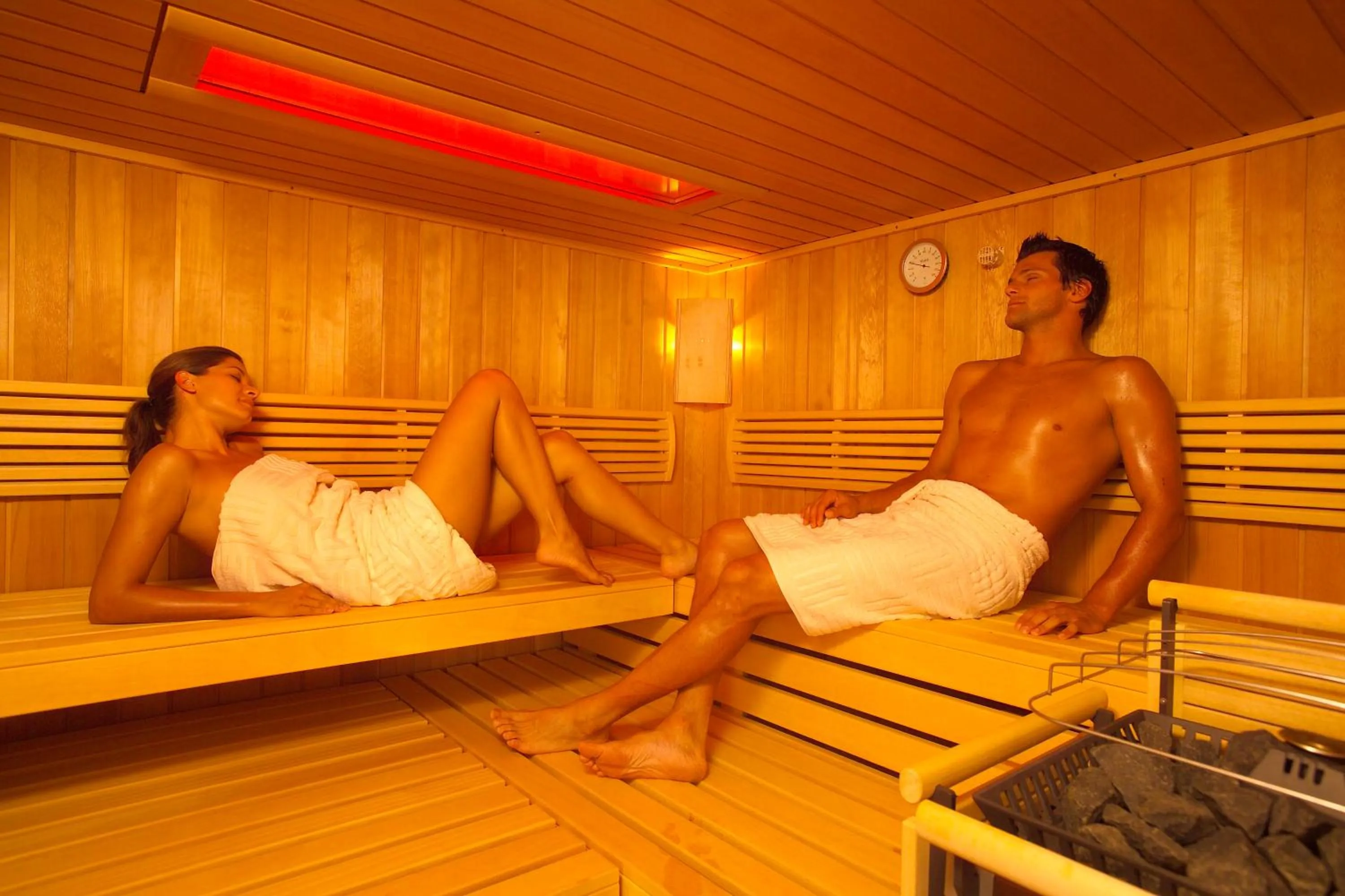 Spa and wellness centre/facilities in Hotel Hubertus