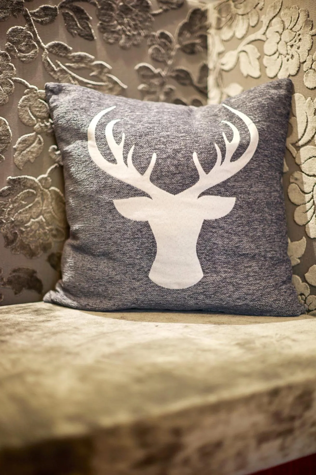 Decorative detail in Hotel Hubertus