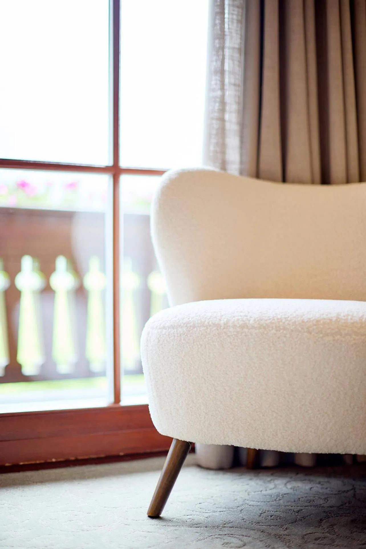 Decorative detail in Hotel Hubertus