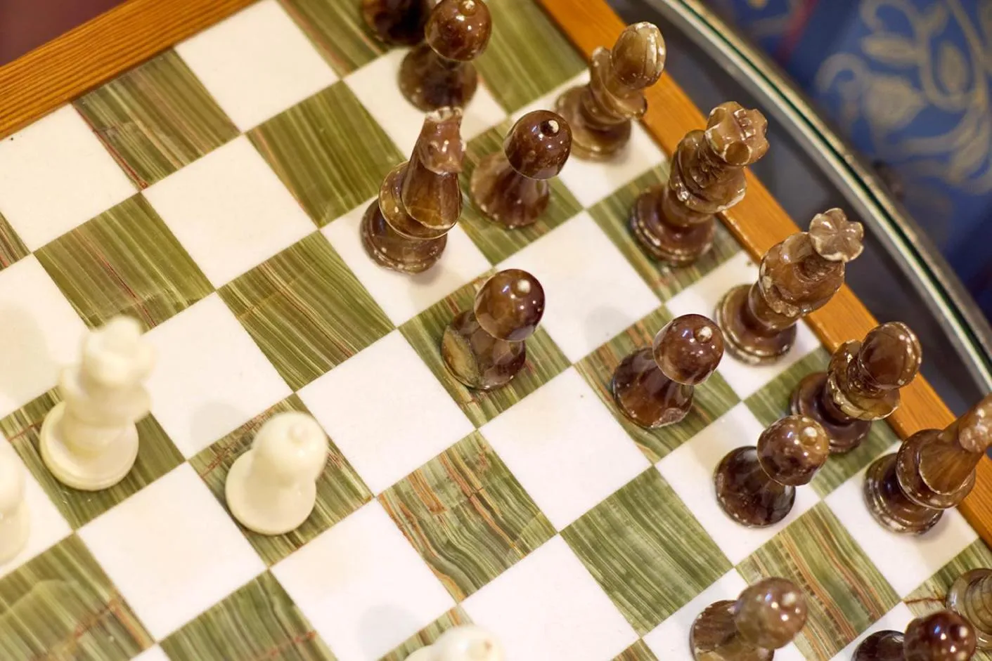 Decorative detail in Hotel Hubertus