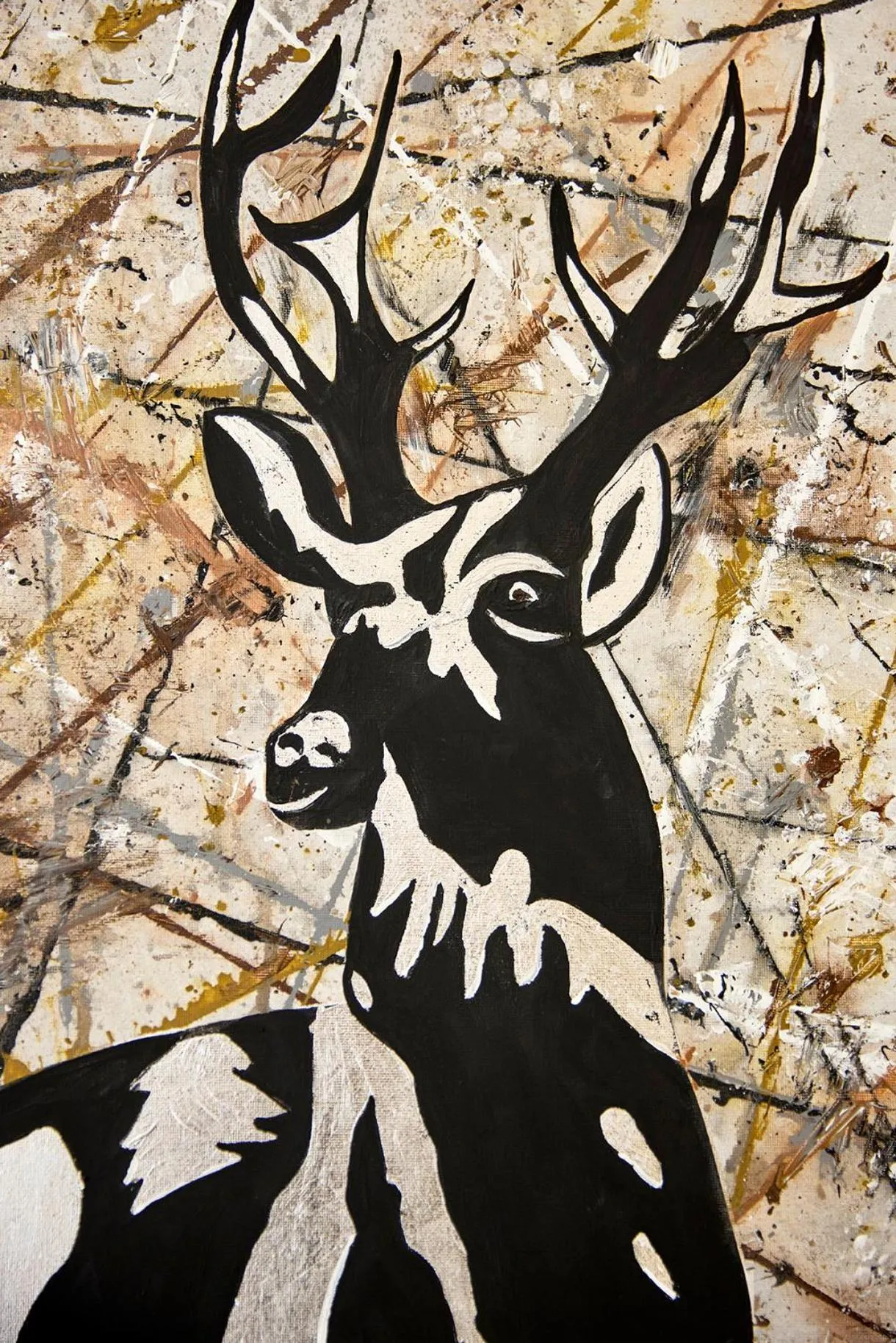 Decorative detail in Hotel Hubertus