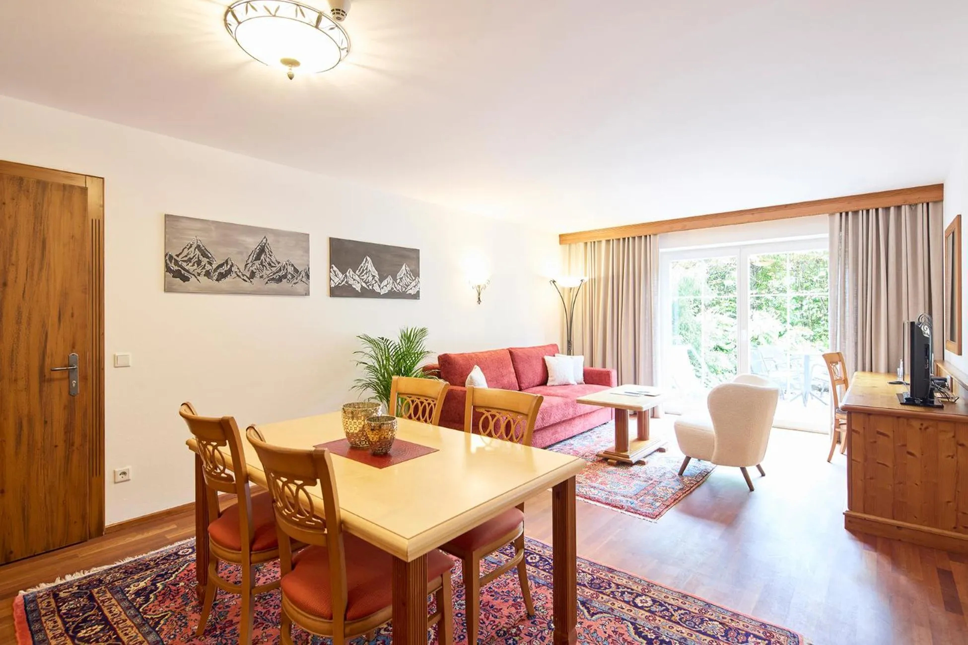 Living room in Hotel Hubertus