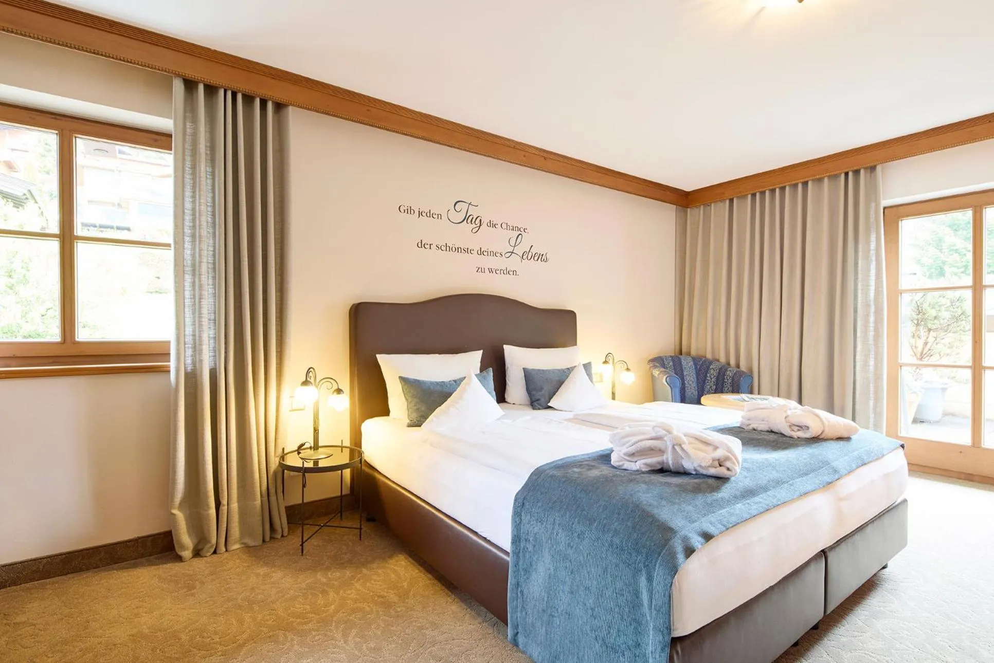 Photo of the whole room, Bed in Hotel Hubertus