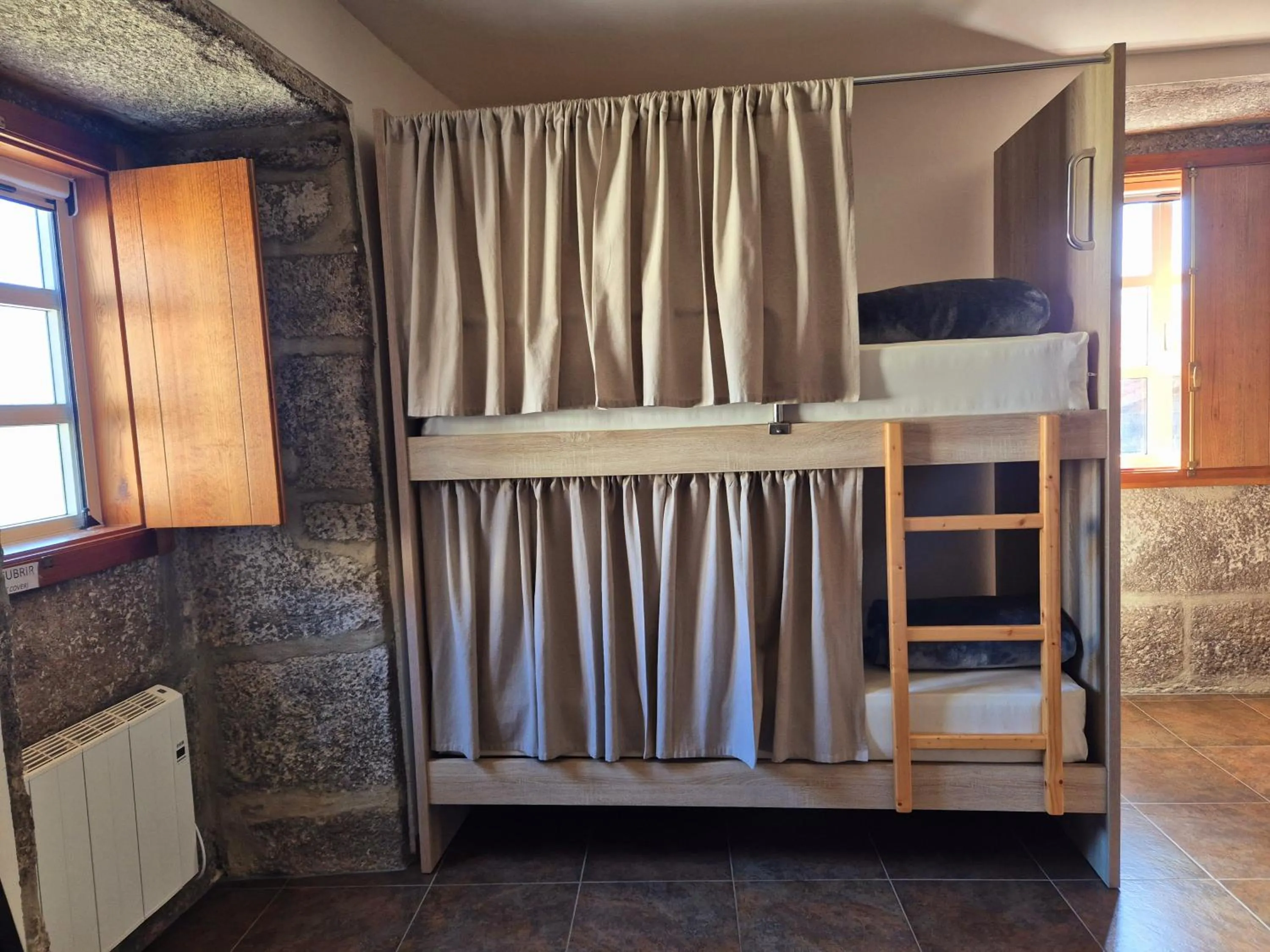Single Bed in Mixed Dormitory Room in Albergue Rectoral San Mamede da Pena EXCLUSIVE FOR PILGRIMS
