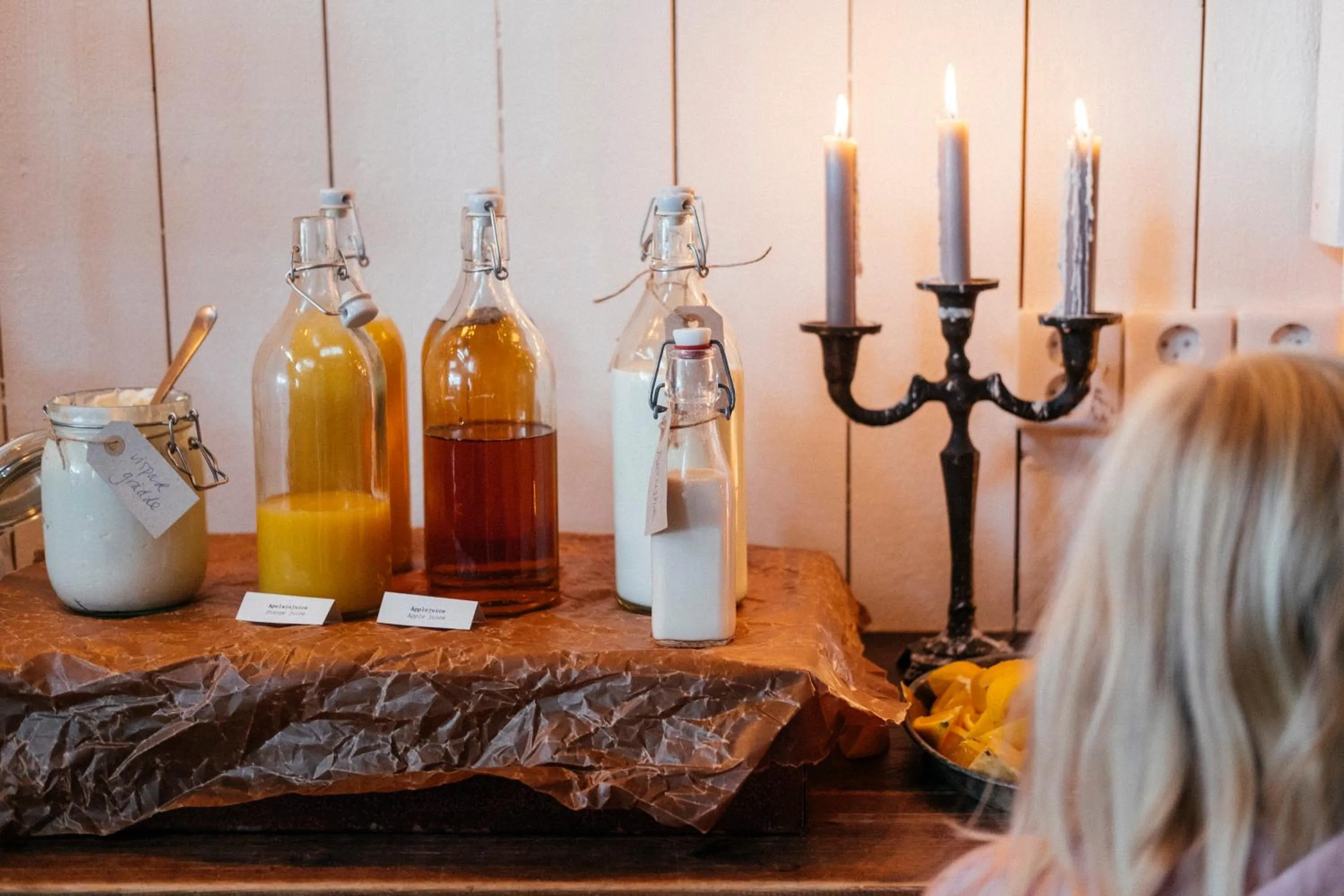 Buffet breakfast in Hotel Isbolaget