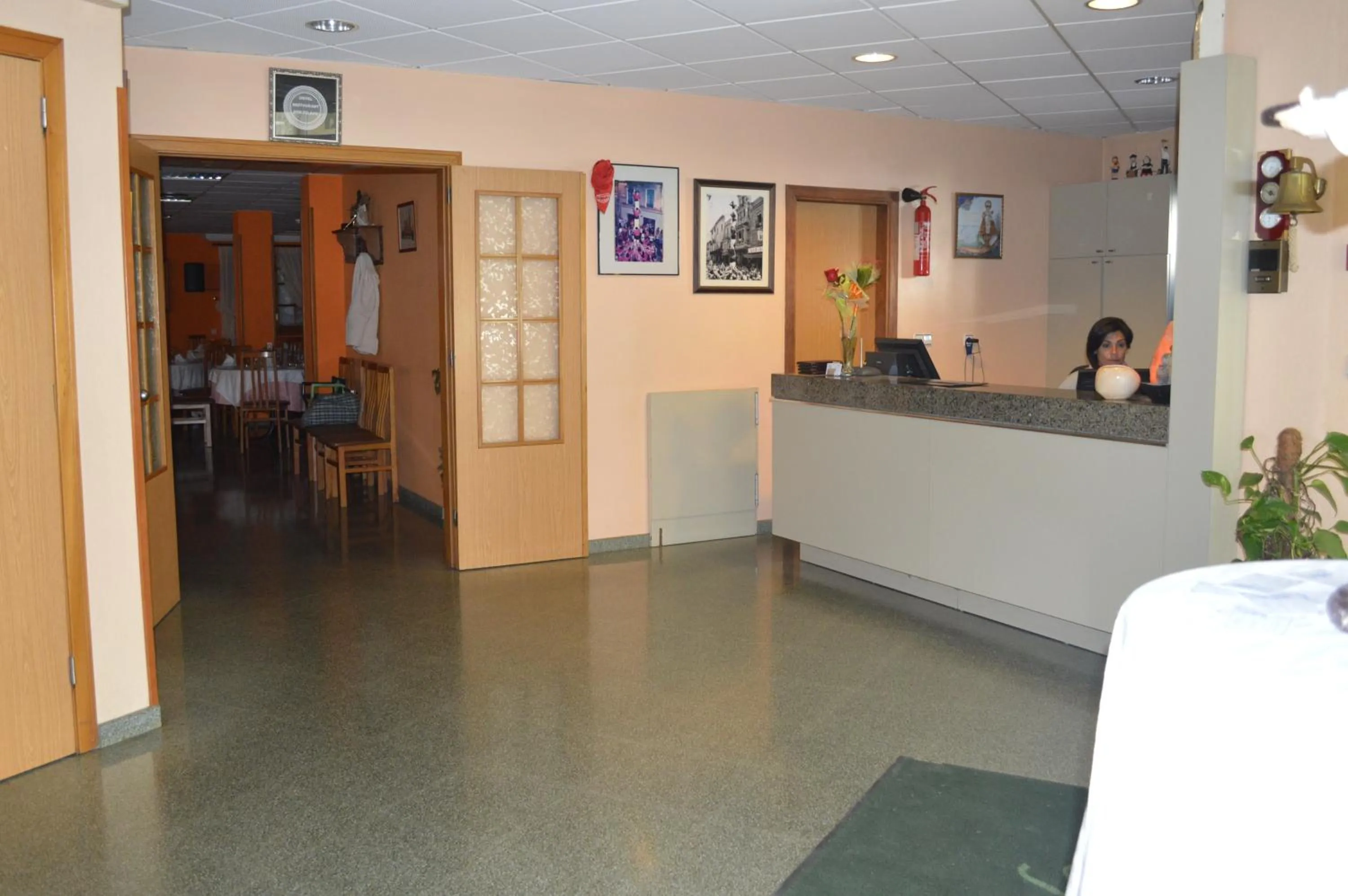 Lobby or reception in Hotel Don Pelayo