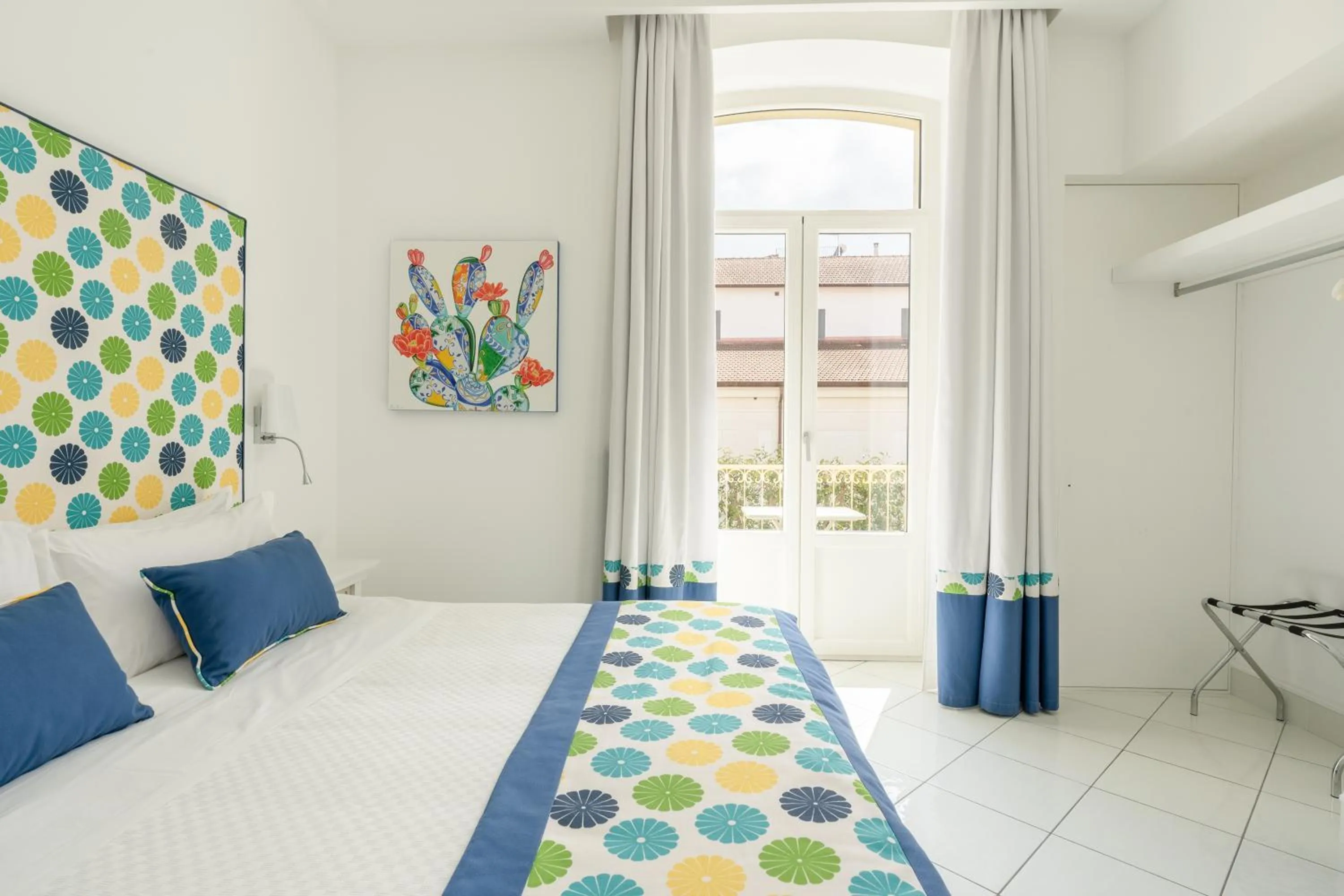 Bedroom, Bed in Duomo Guest House - Stay in Sorrento