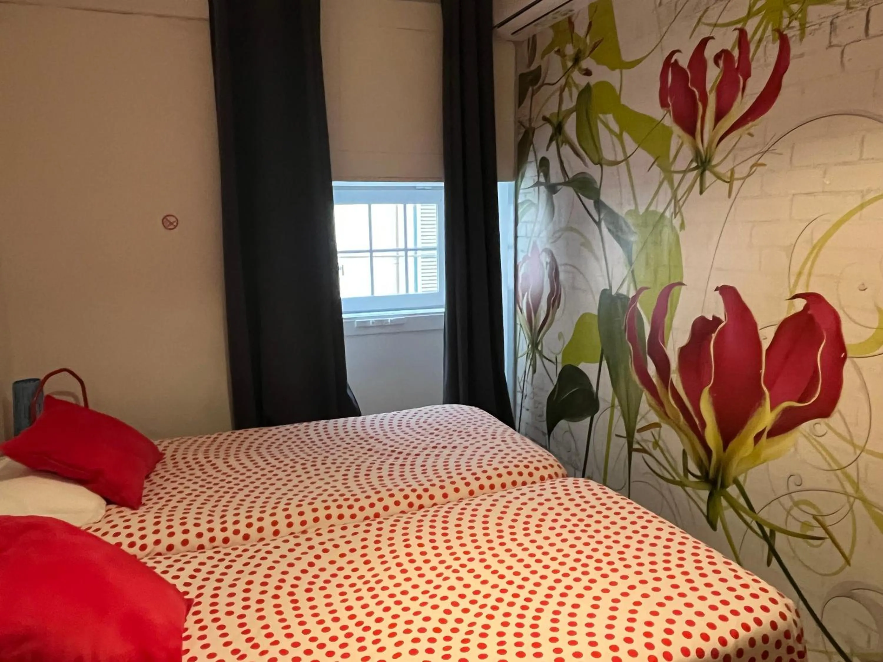 Standard Twin Room with Shared Bathroom in Alface Hall Hostel & Bar