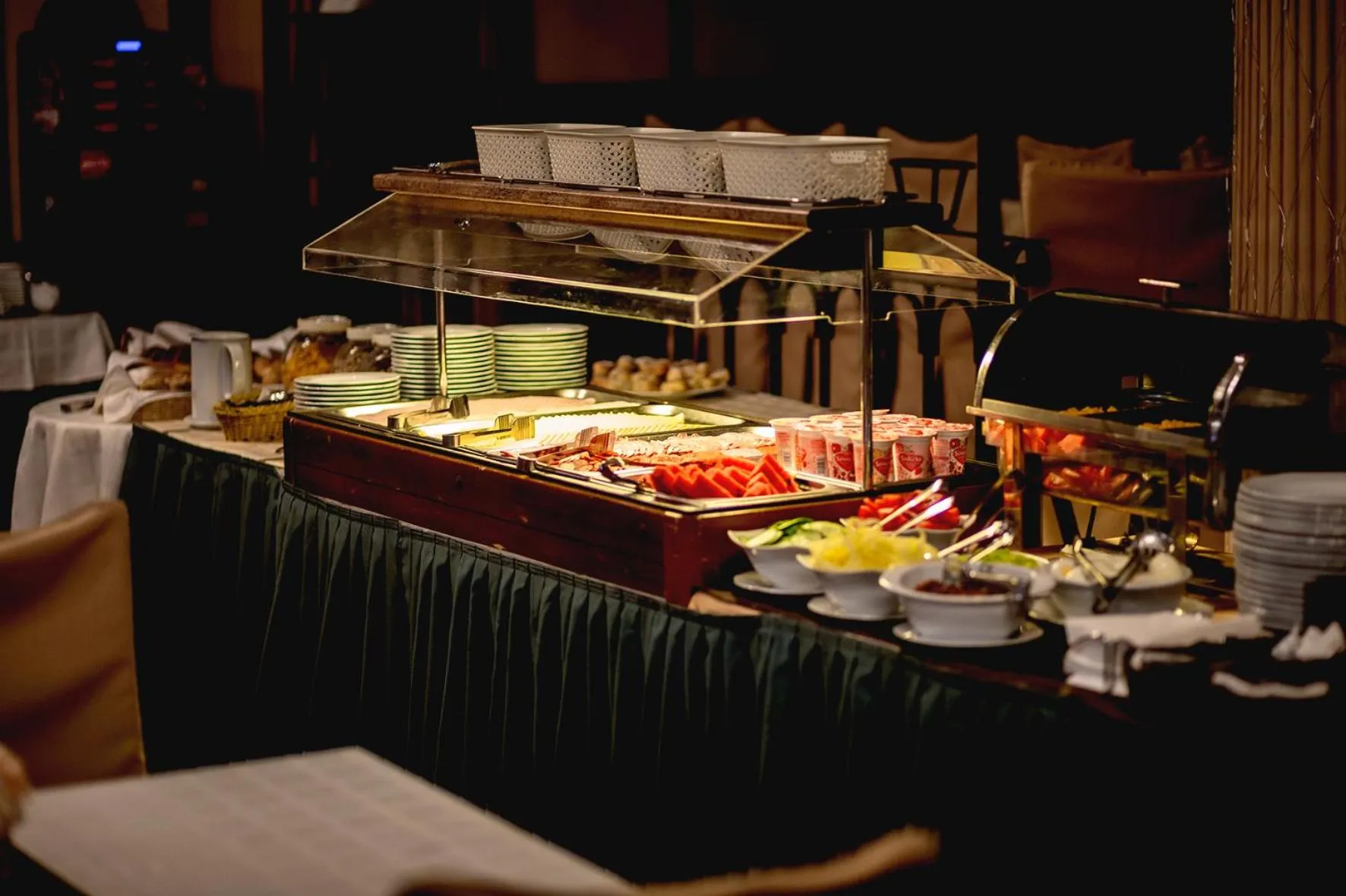 Buffet breakfast in Hotel Kapos