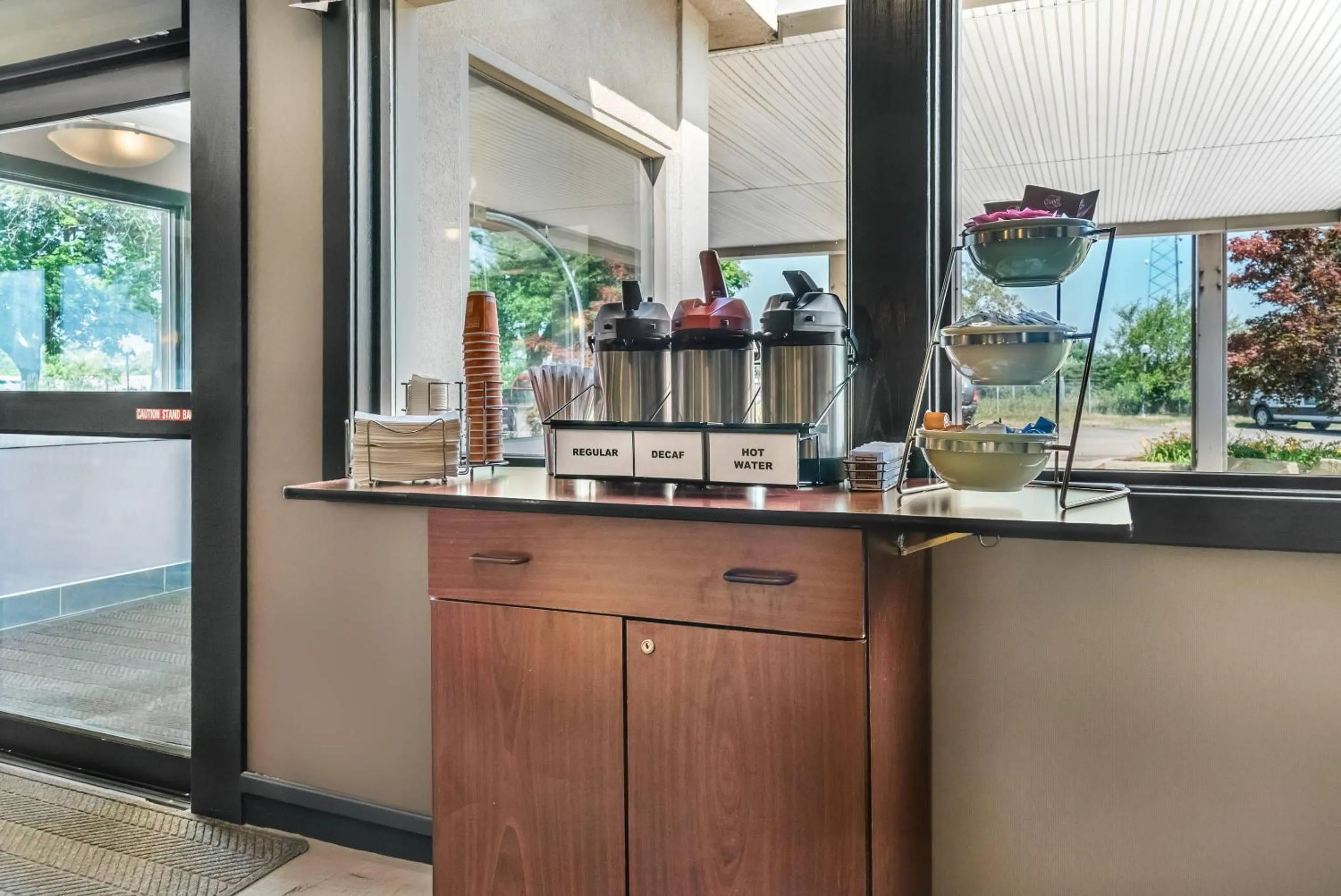 Breakfast in Quality Inn & Suites Next to the Casino