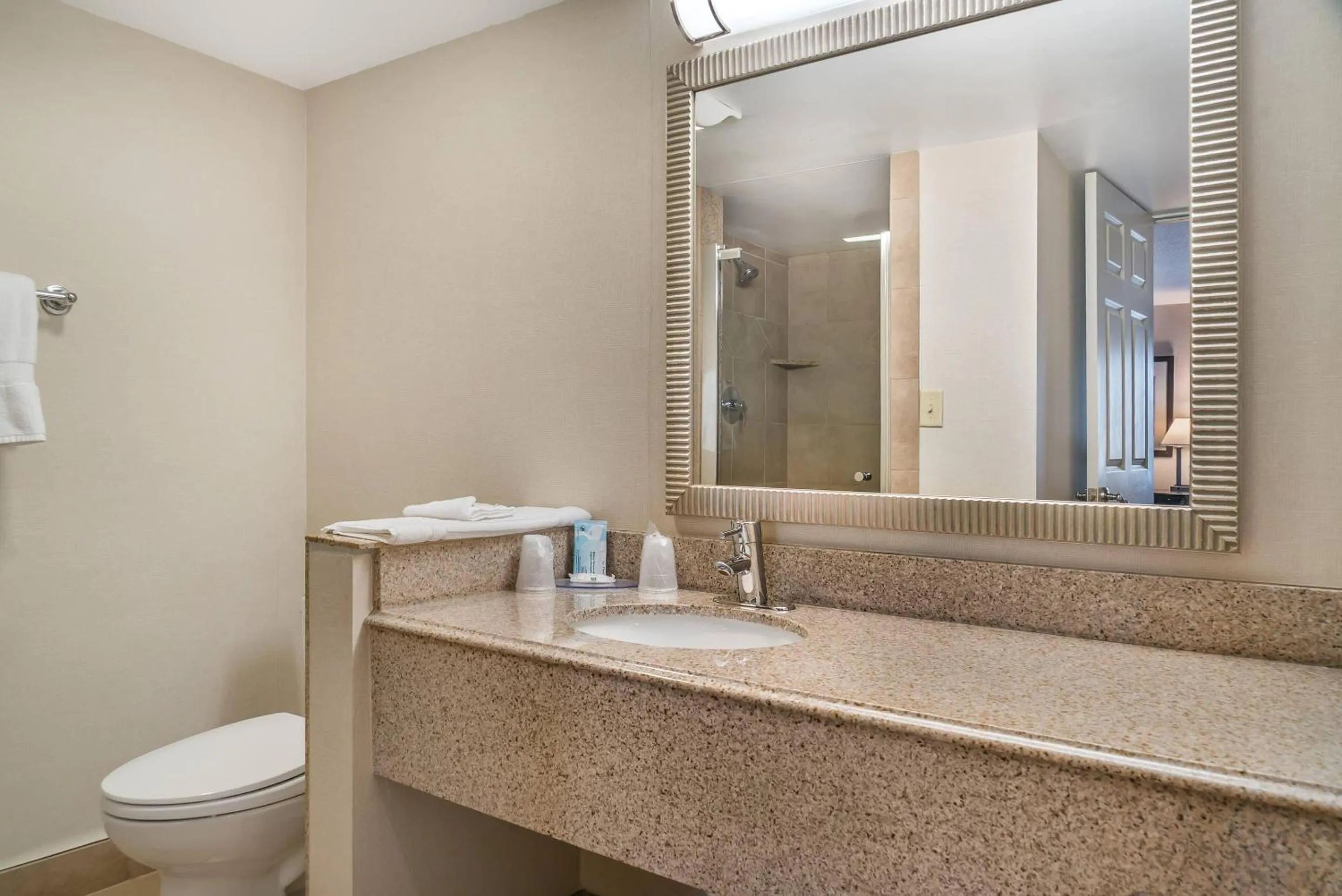 Bedroom in Quality Inn & Suites Next to the Casino