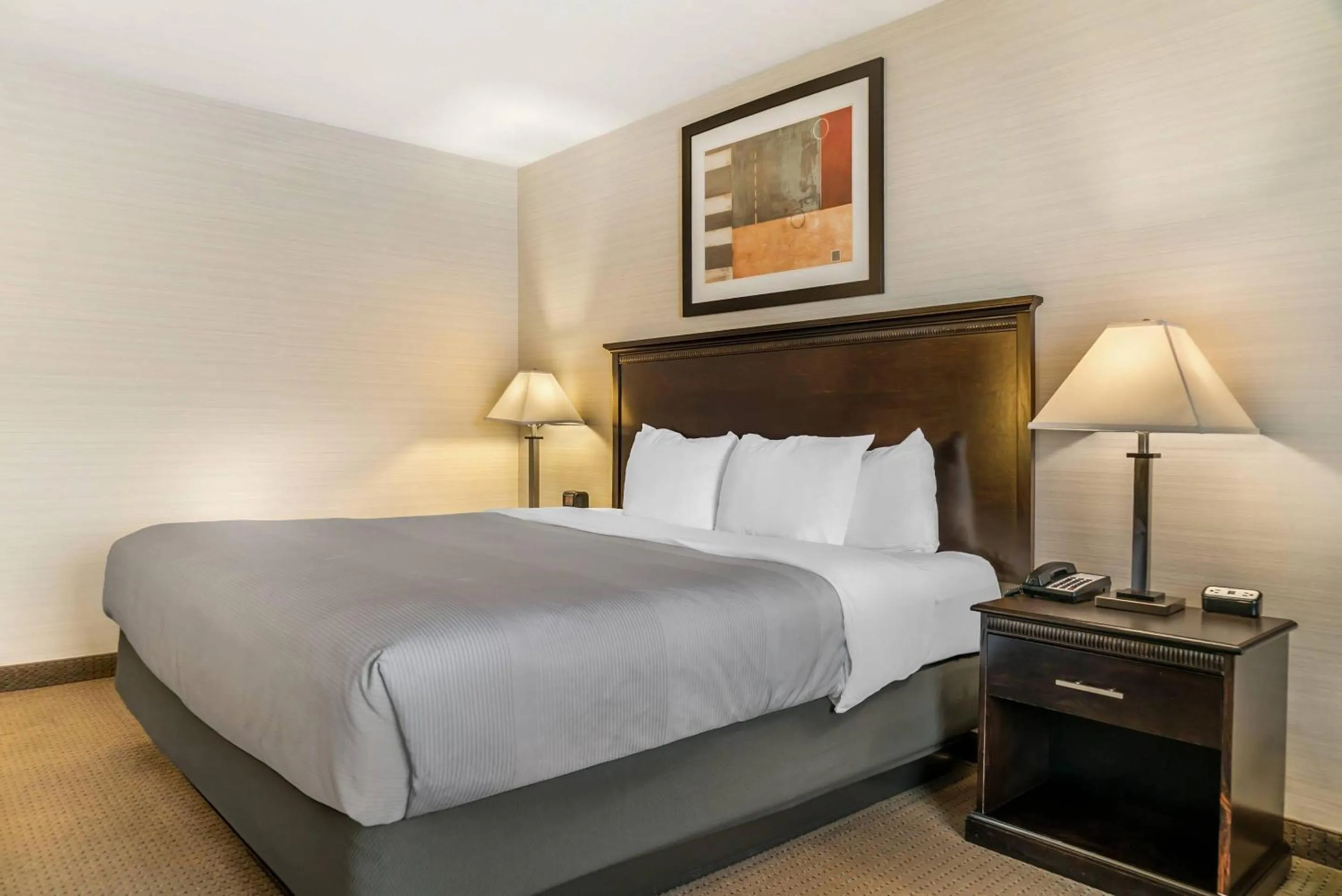 Bedroom, Bed in Quality Inn & Suites Next to the Casino