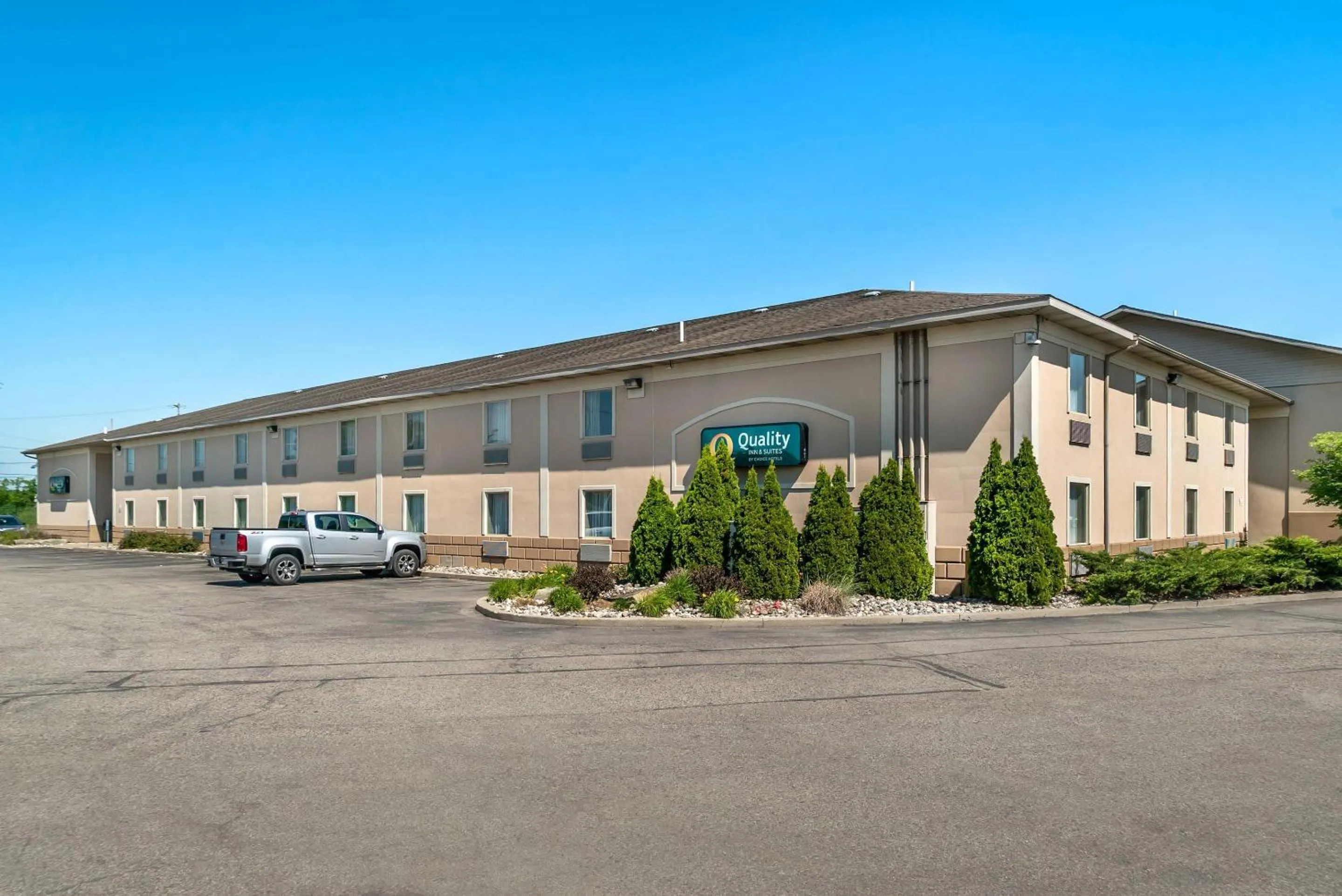 Property building in Quality Inn & Suites Next to the Casino