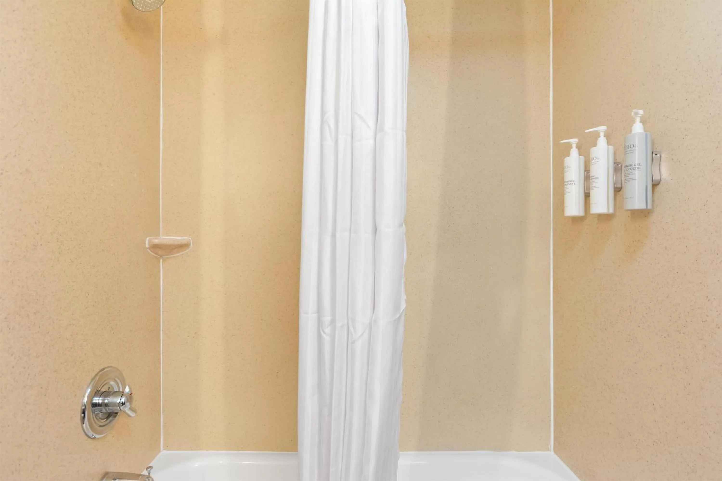 Bathroom in Spark by Hilton Cincinnati Fairfield