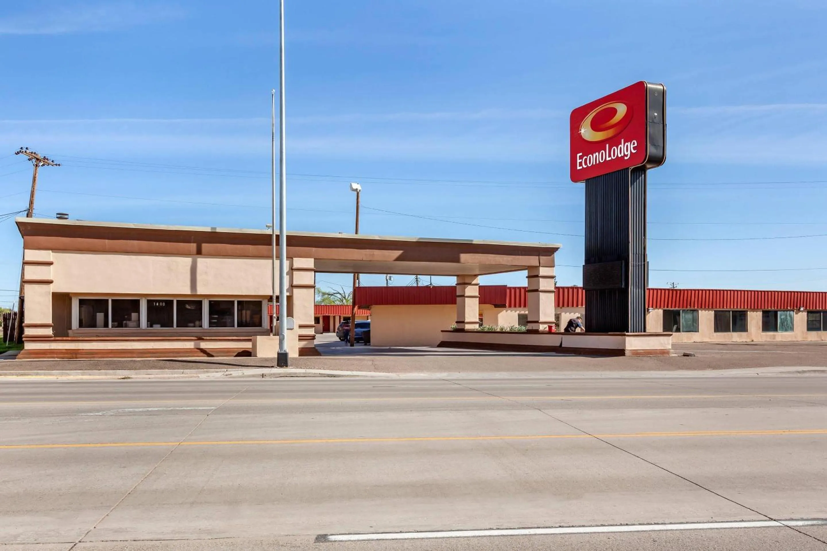 Property building in Econo Lodge Clovis