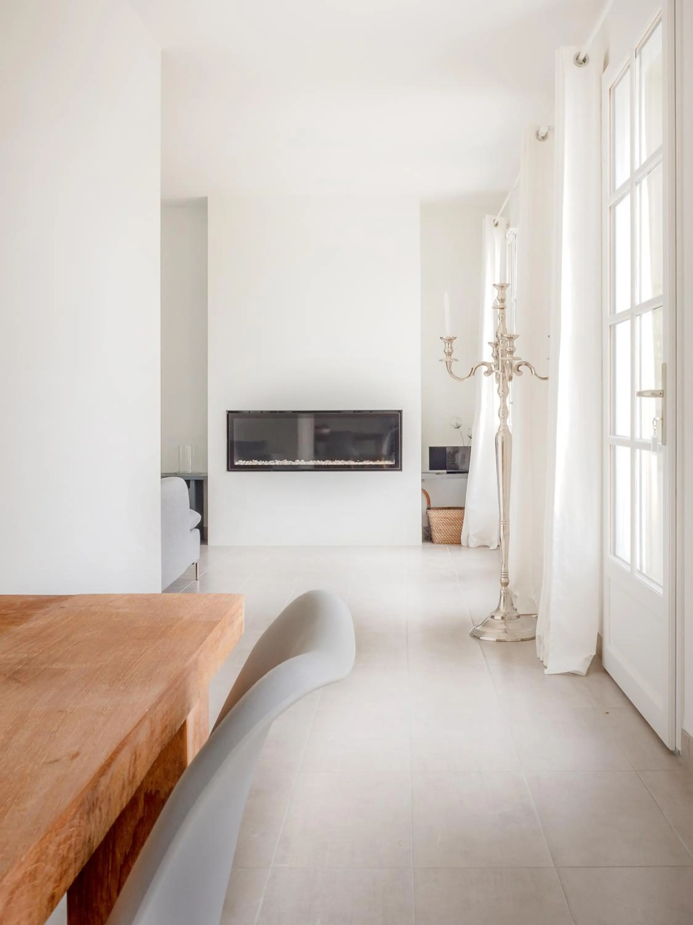 Dining area, Bed in Château Les Merles et ses Villas
