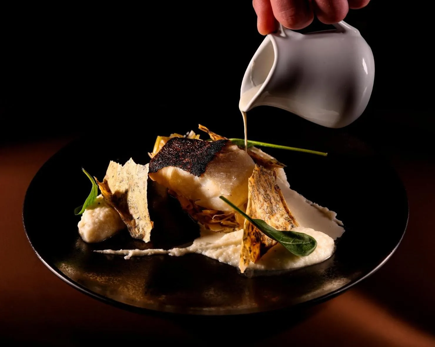 Restaurant/places to eat in Château Les Merles et ses Villas