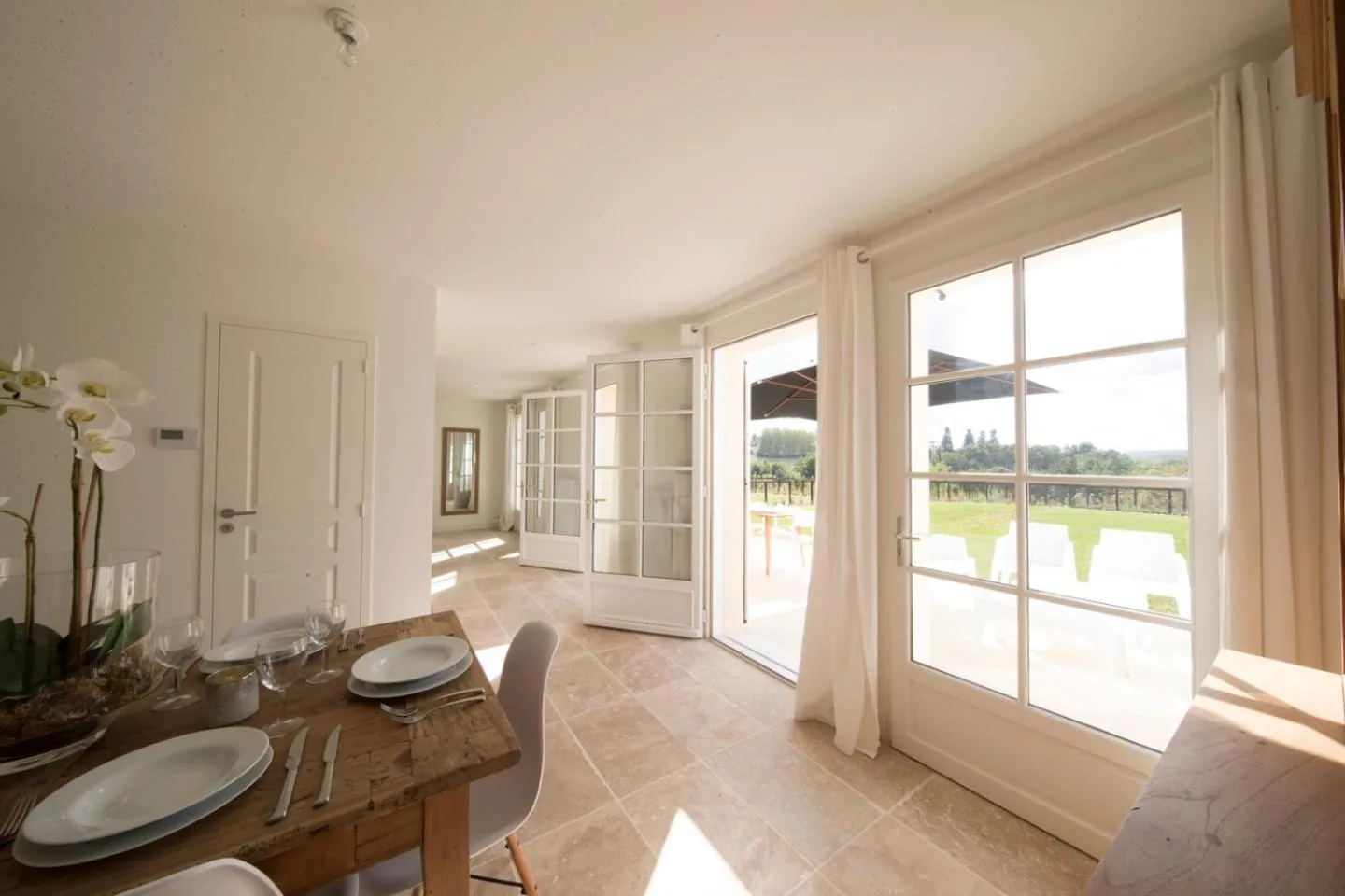 Living room in Château Les Merles et ses Villas