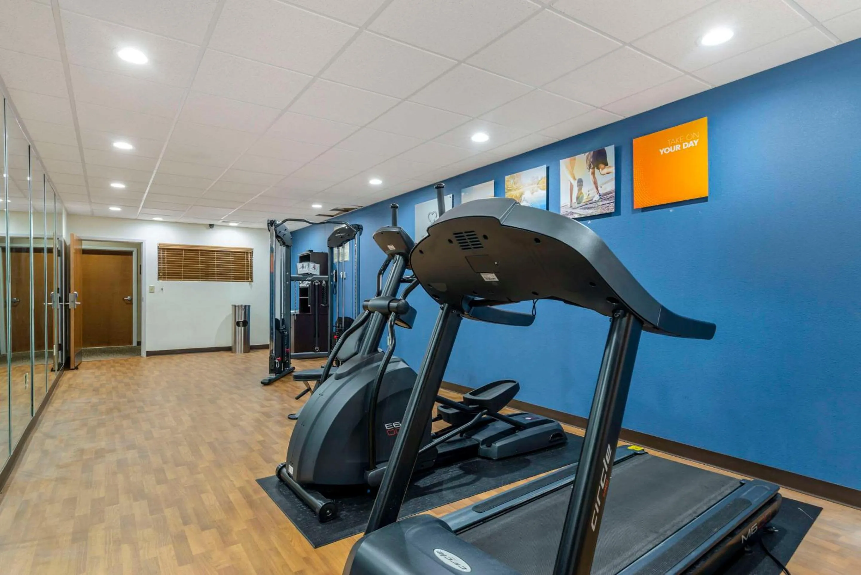 Fitness centre/facilities in Comfort Suites Macon Northwest