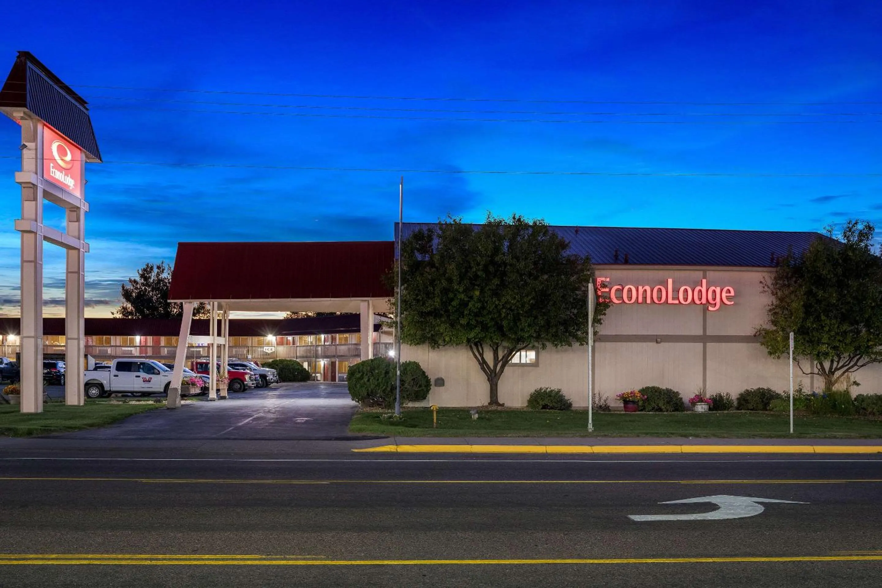 Property building in Econo Lodge Miles City I-94