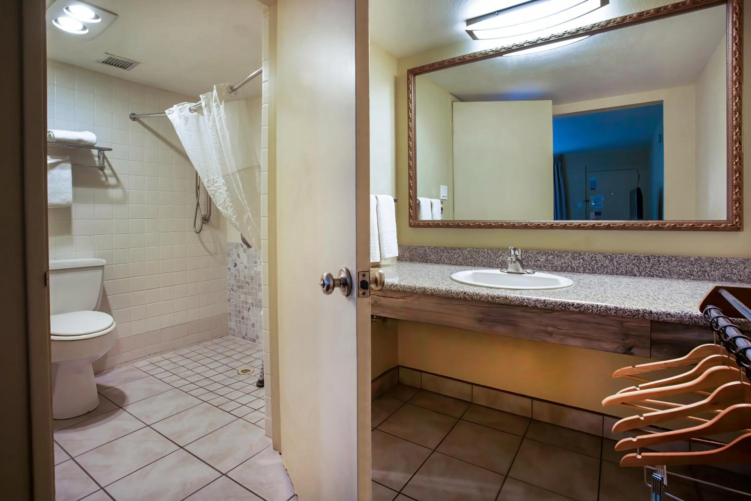 Bathroom in Motel 6 Willcox, AZ