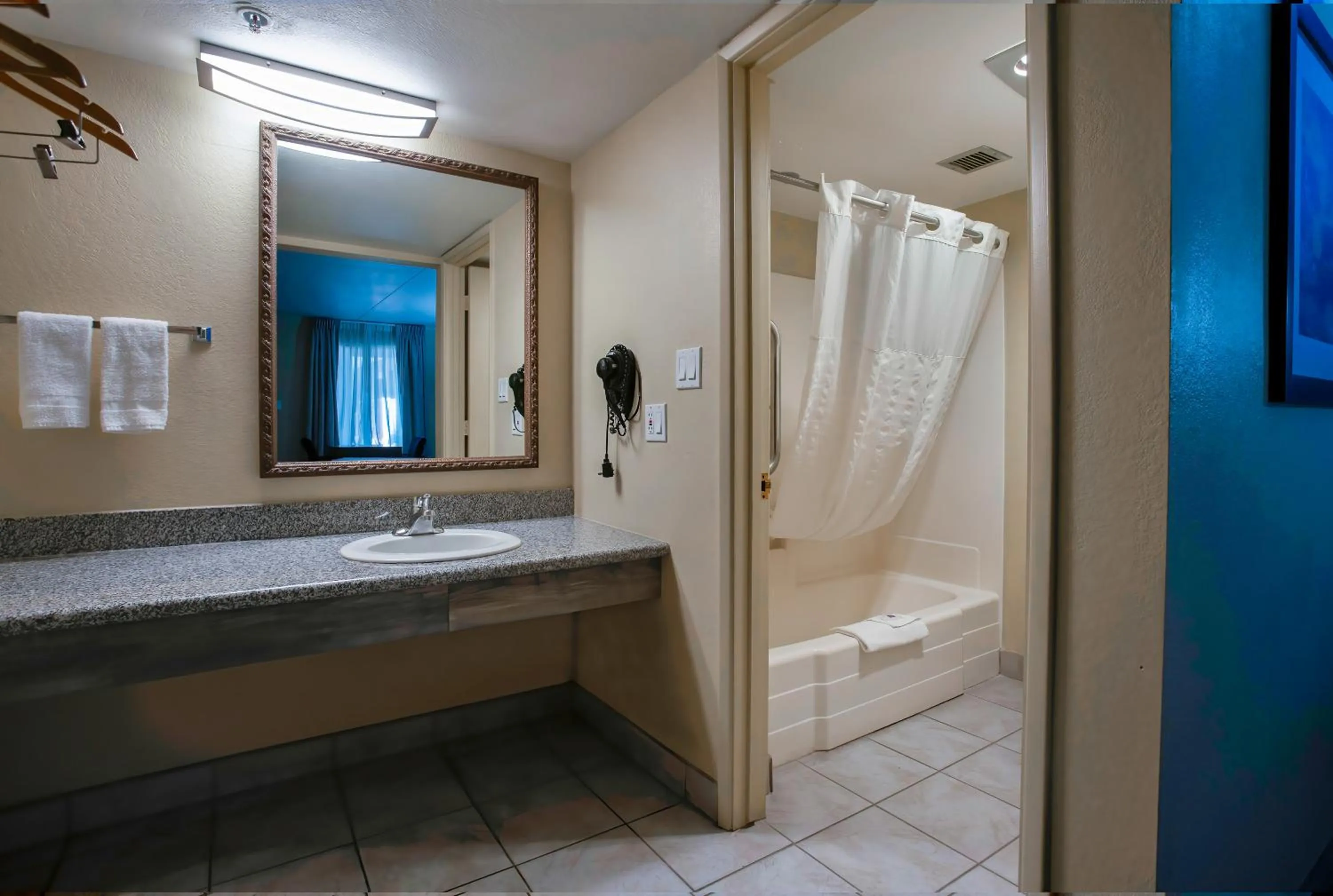 Bathroom in Motel 6 Willcox, AZ