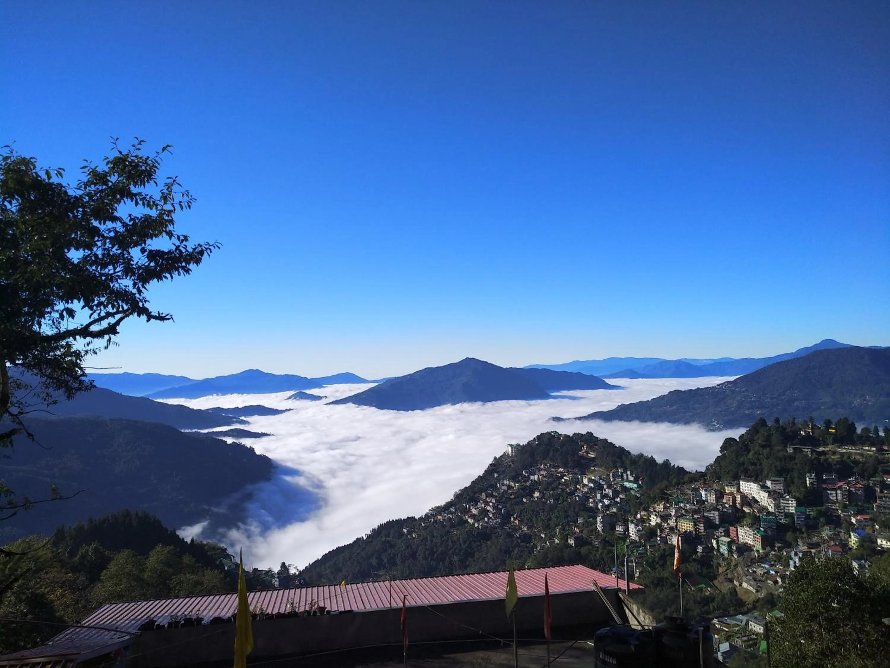 Mountain view in Great Eastern Valley Residency