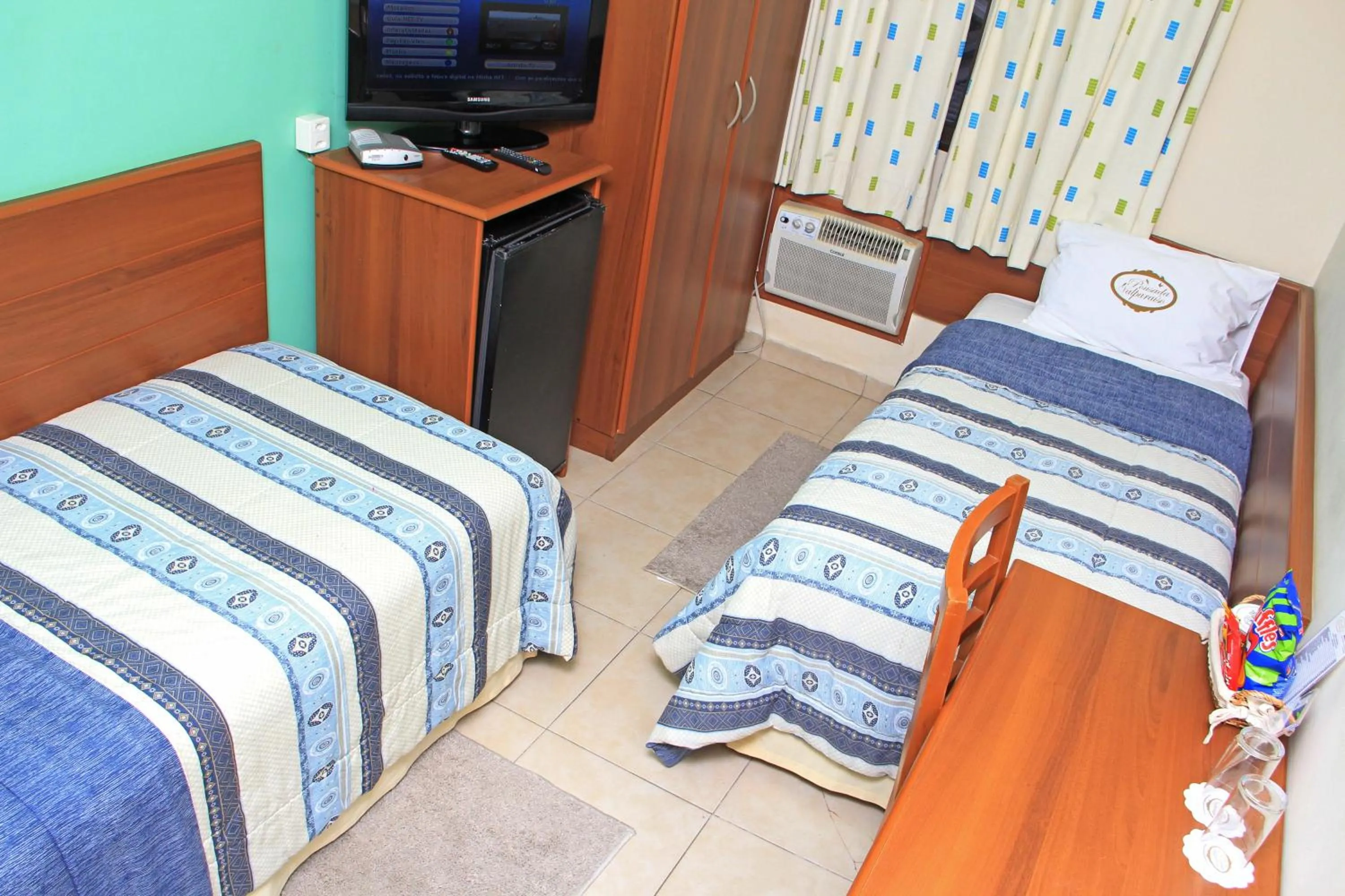 Bed in Hotel Valparaíso - Metrô Paraíso e 800m da Av Paulista