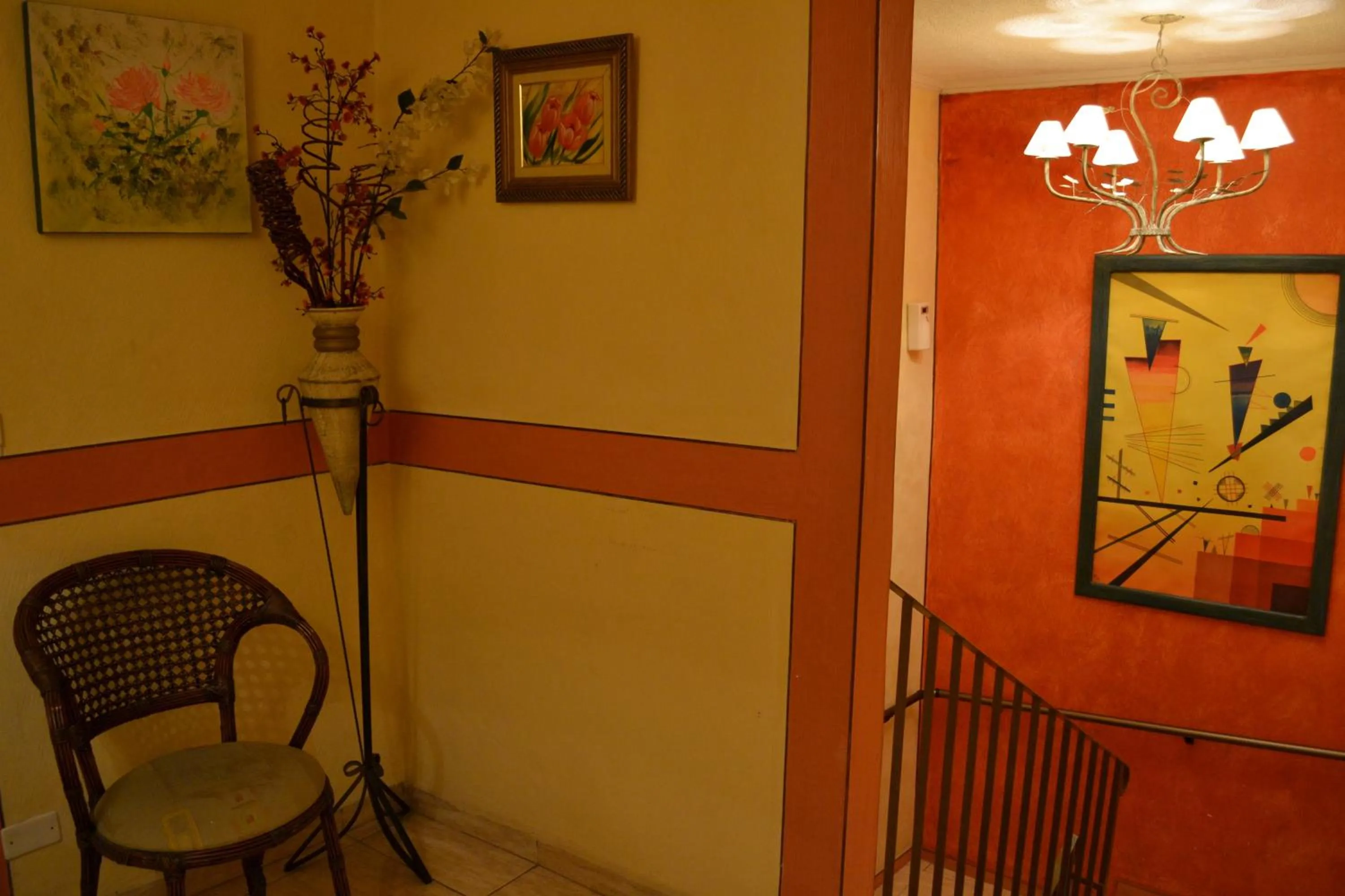 Decorative detail in Hotel Valparaíso - Metrô Paraíso e 800m da Av Paulista