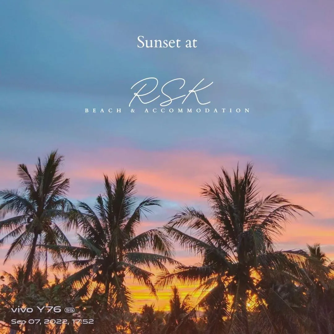 Sunset in RSK Beach and Accommodation