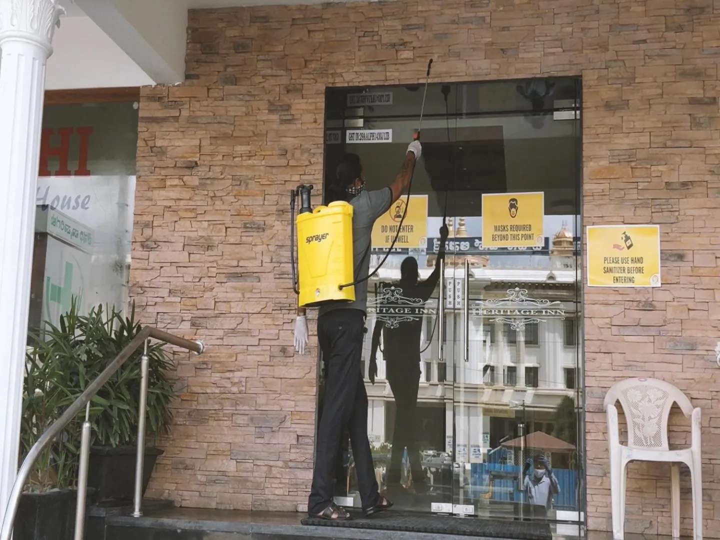 Staff in Heritage Inn