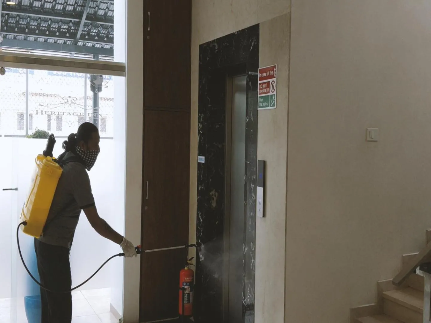 Staff in Heritage Inn