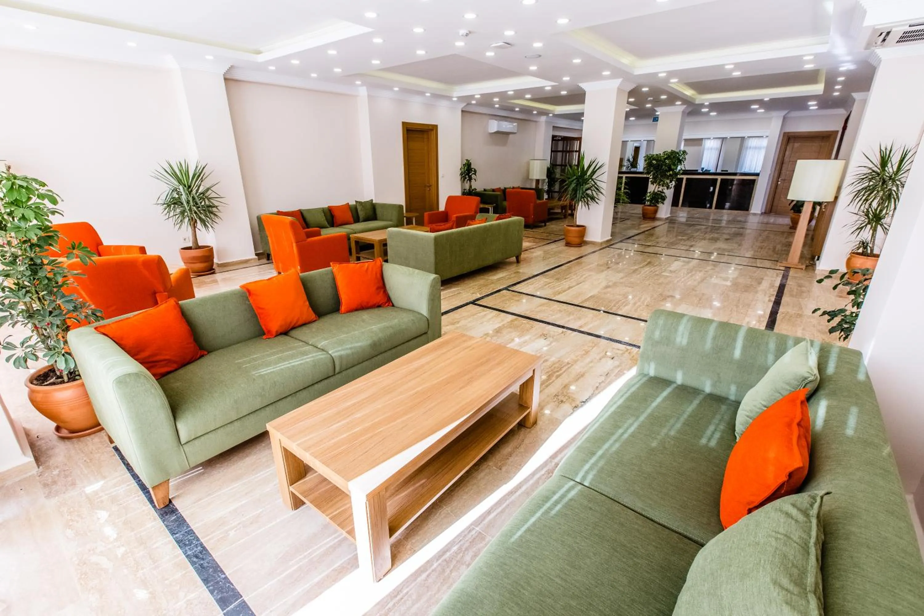 Lobby or reception in Club Marma Hotel