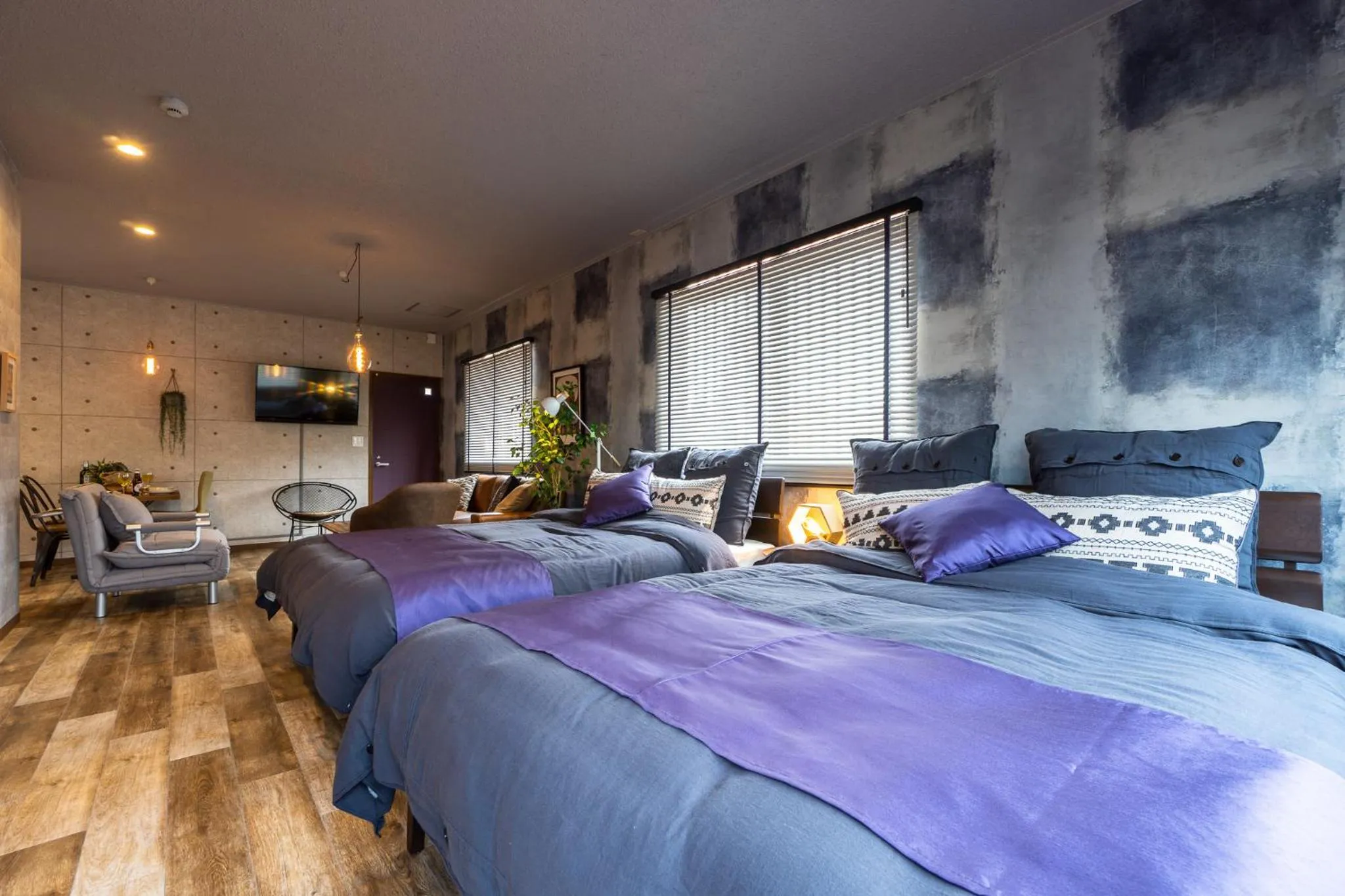 Bed in Residential Hotel 183 Naha