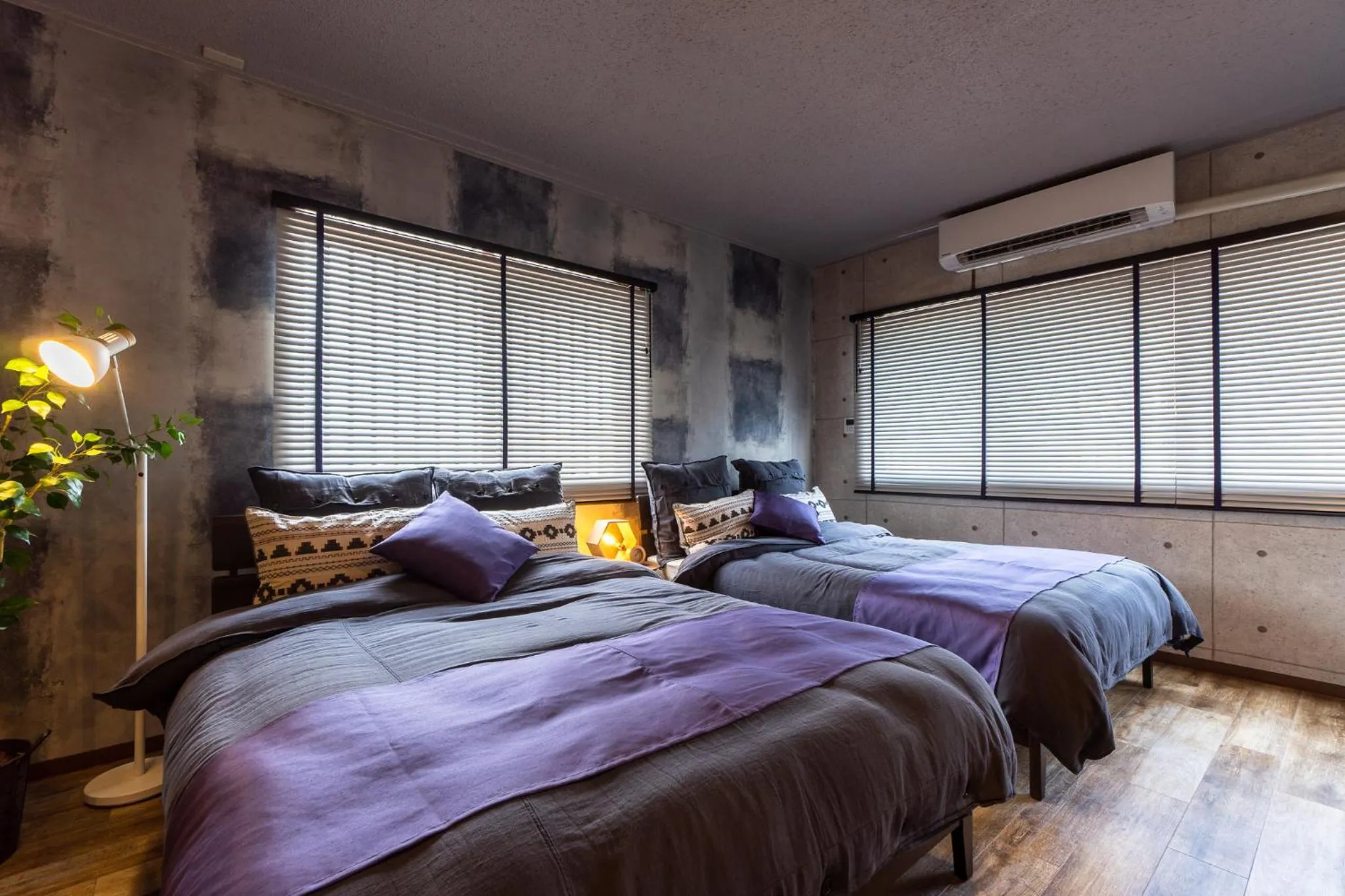 Bed in Residential Hotel 183 Naha