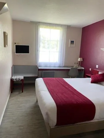 Bed in Hotel Saint Odilon