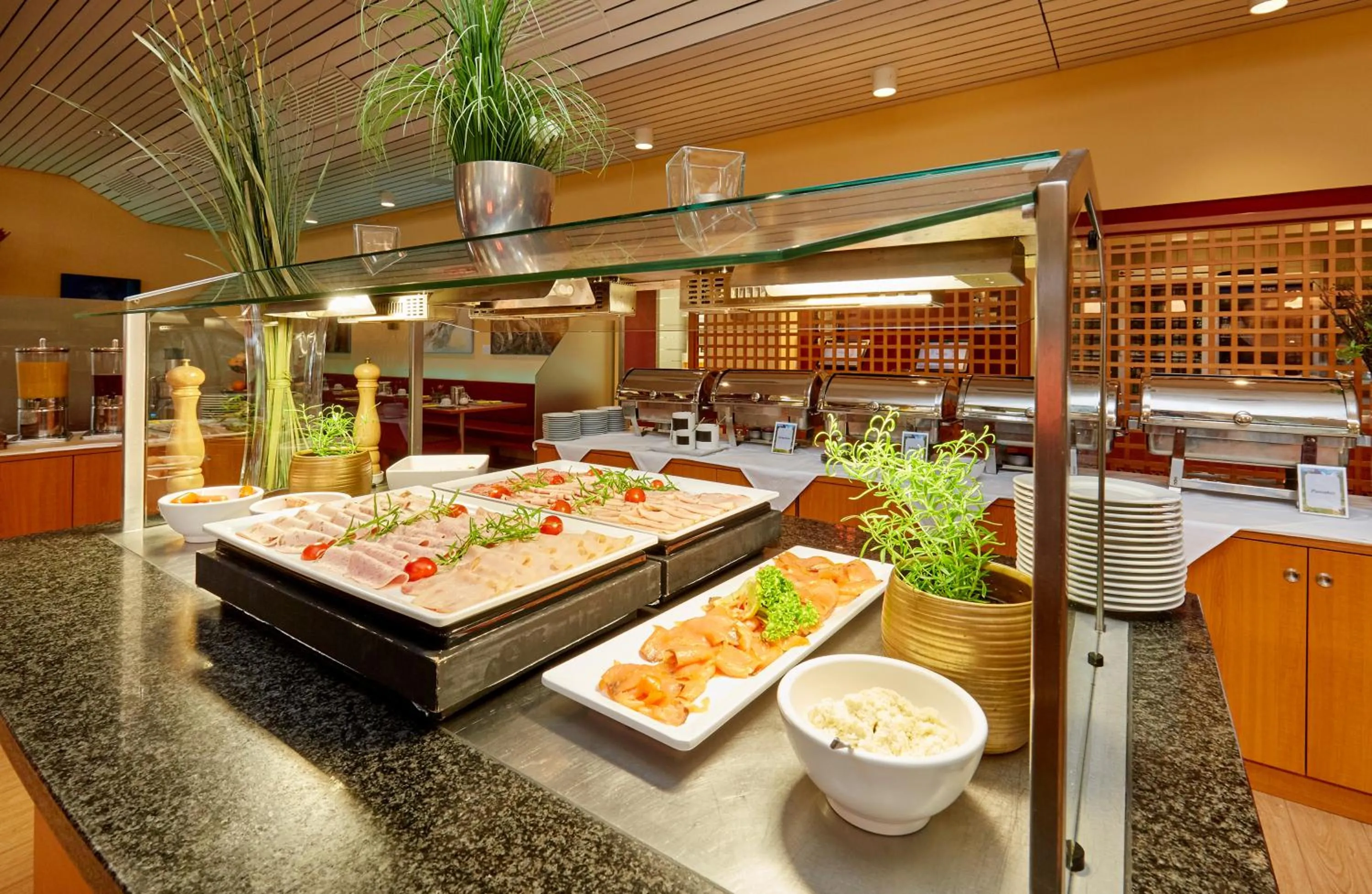 Buffet breakfast in Hotel Bayern Vital