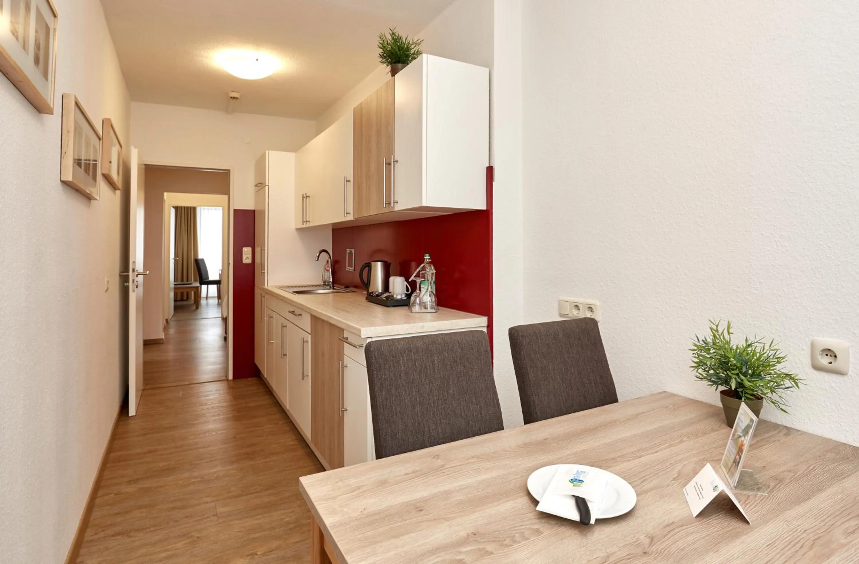 Kitchen or kitchenette in Hotel Bayern Vital