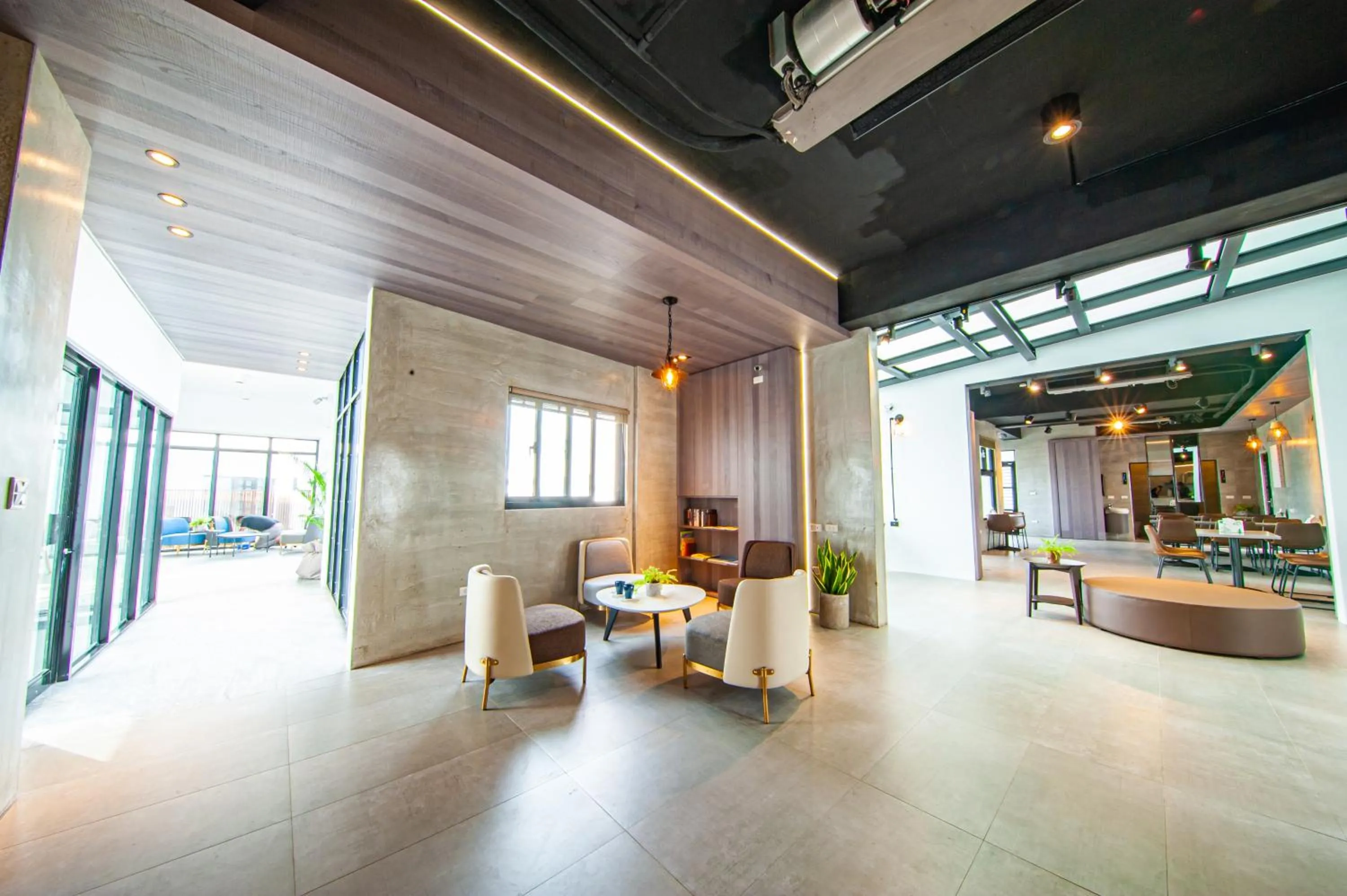 Seating area in SH Villa