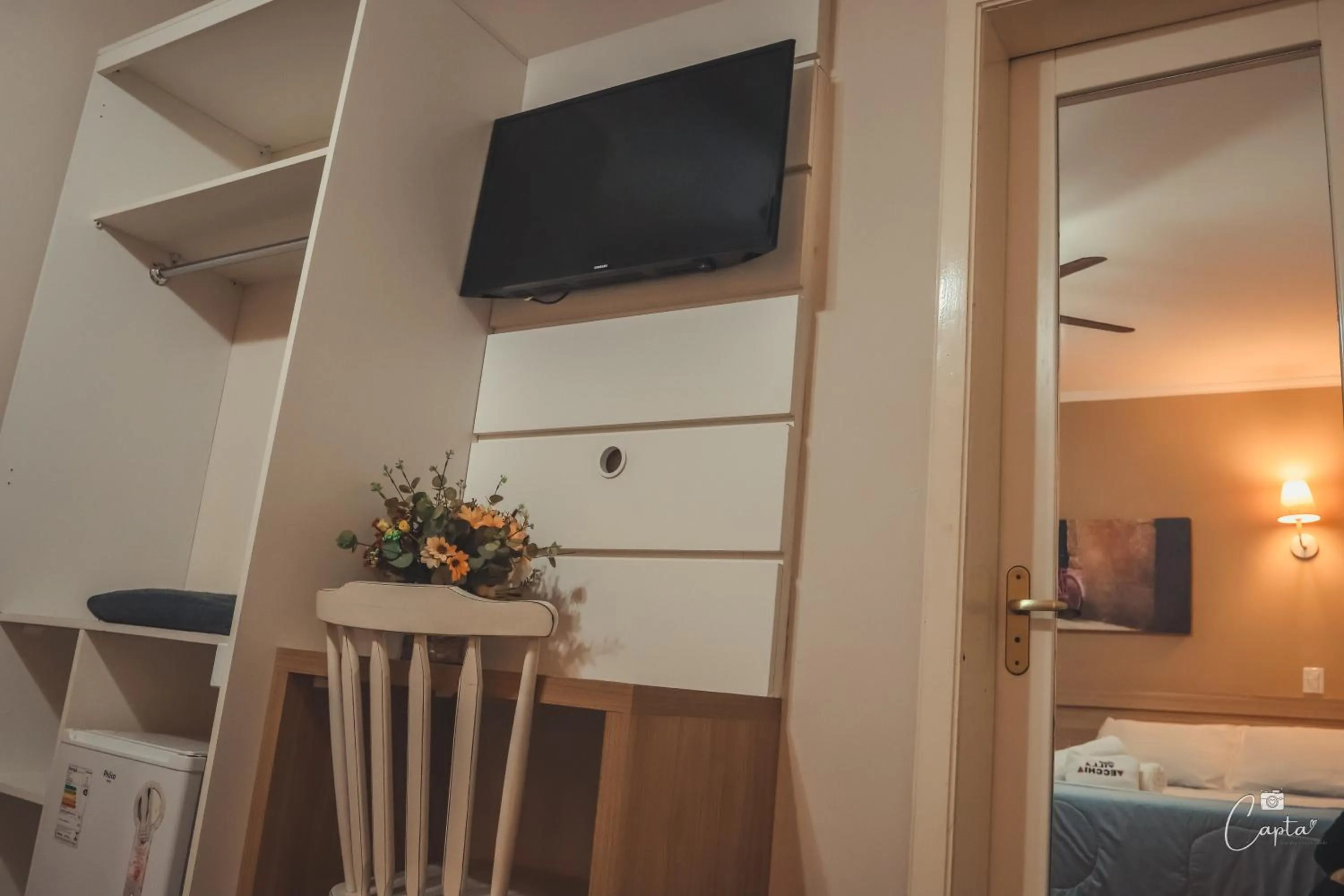 TV and multimedia, Bed in Pousada Villa Vecchia