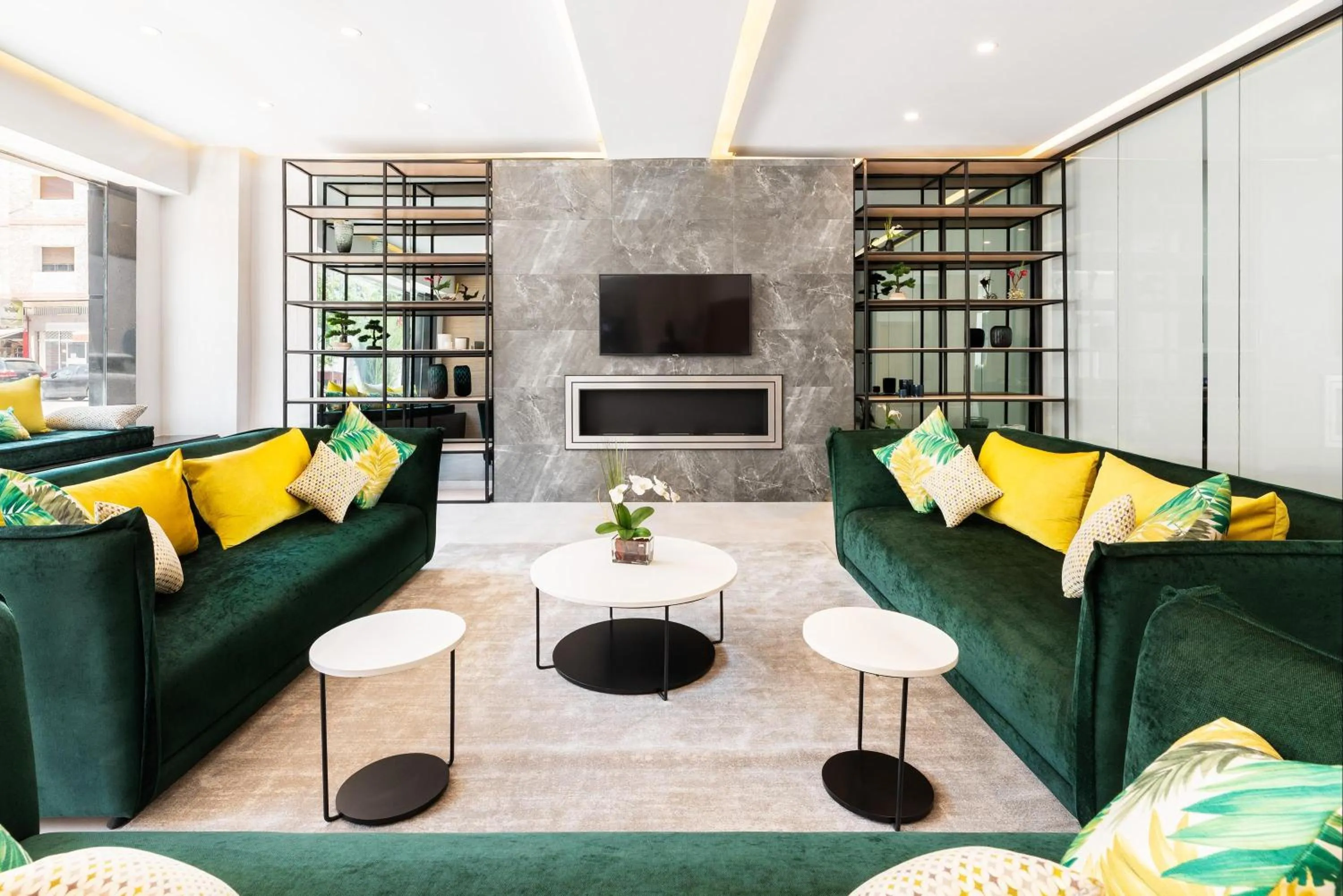 Lobby or reception in Mid Town Hotel Casablanca