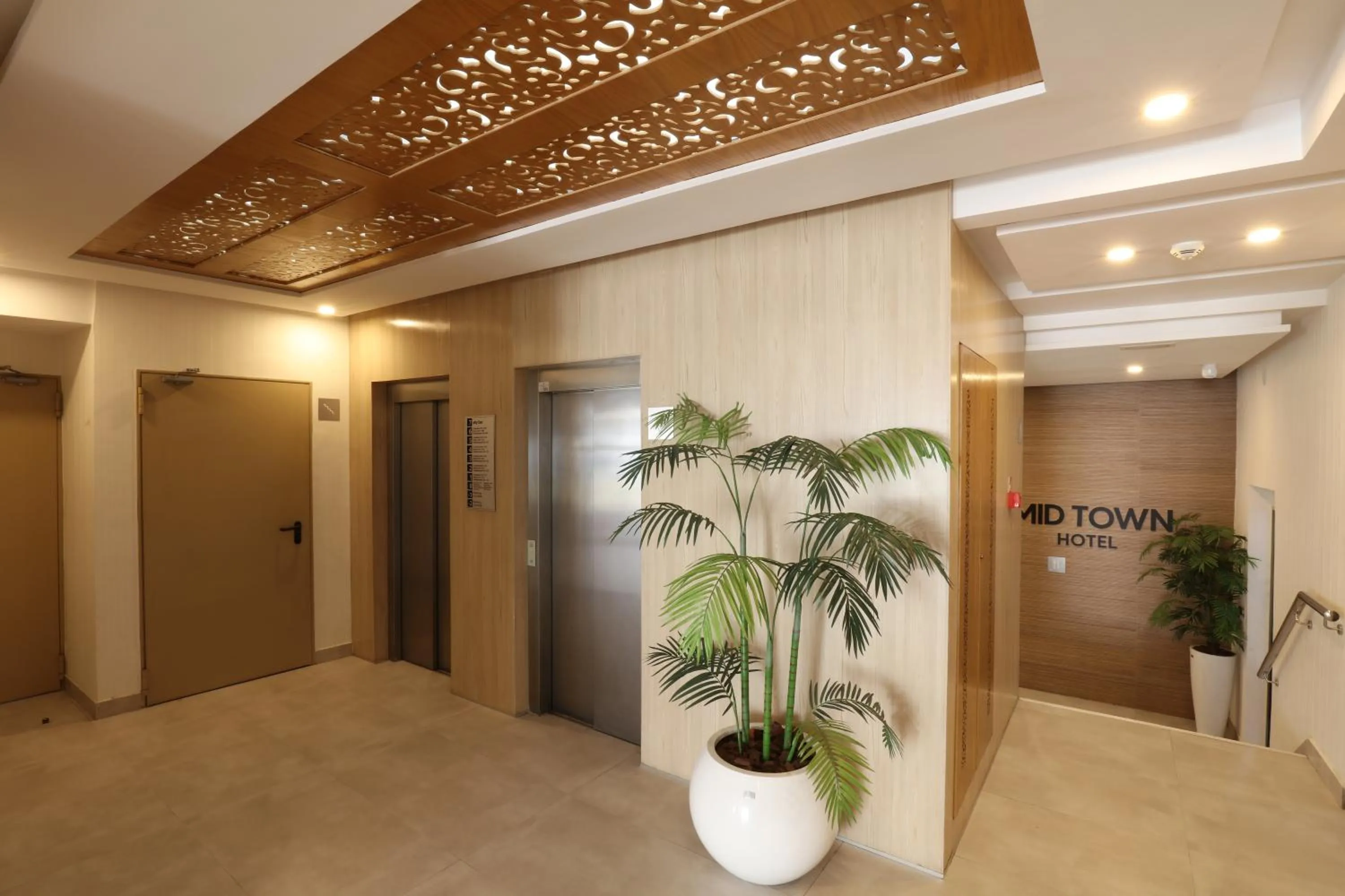 Lobby or reception in Mid Town Hotel Casablanca